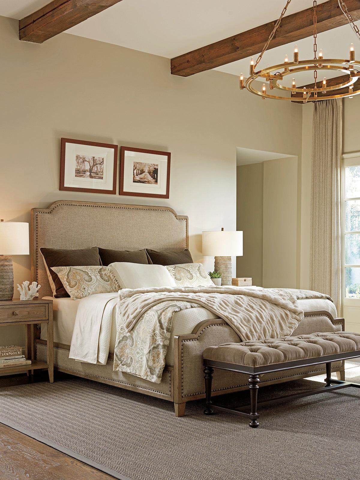 Cypress Point Stone Harbour Upholstered Bed - Image 4