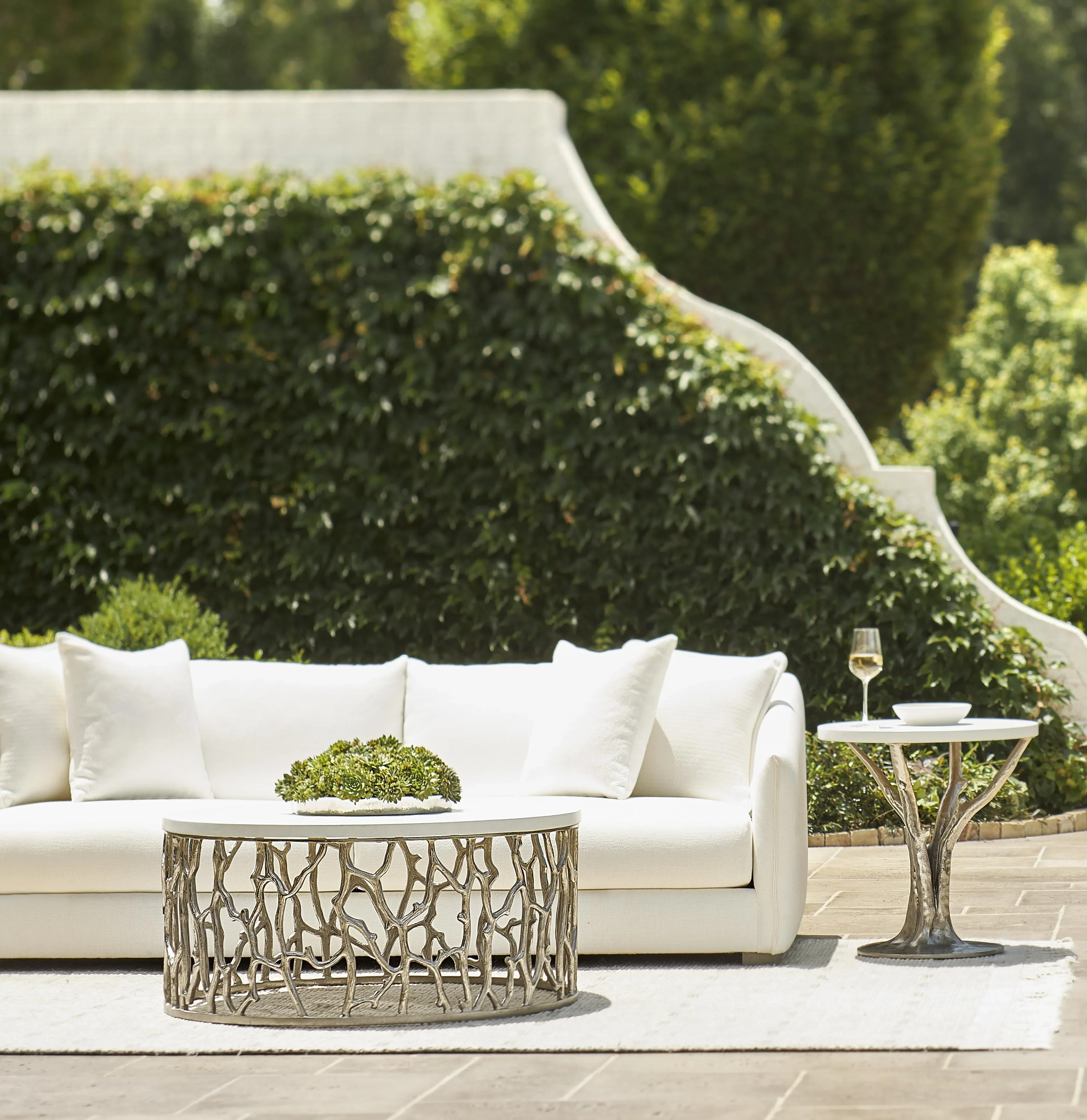 Cyprus Outdoor Side Table - Image 2
