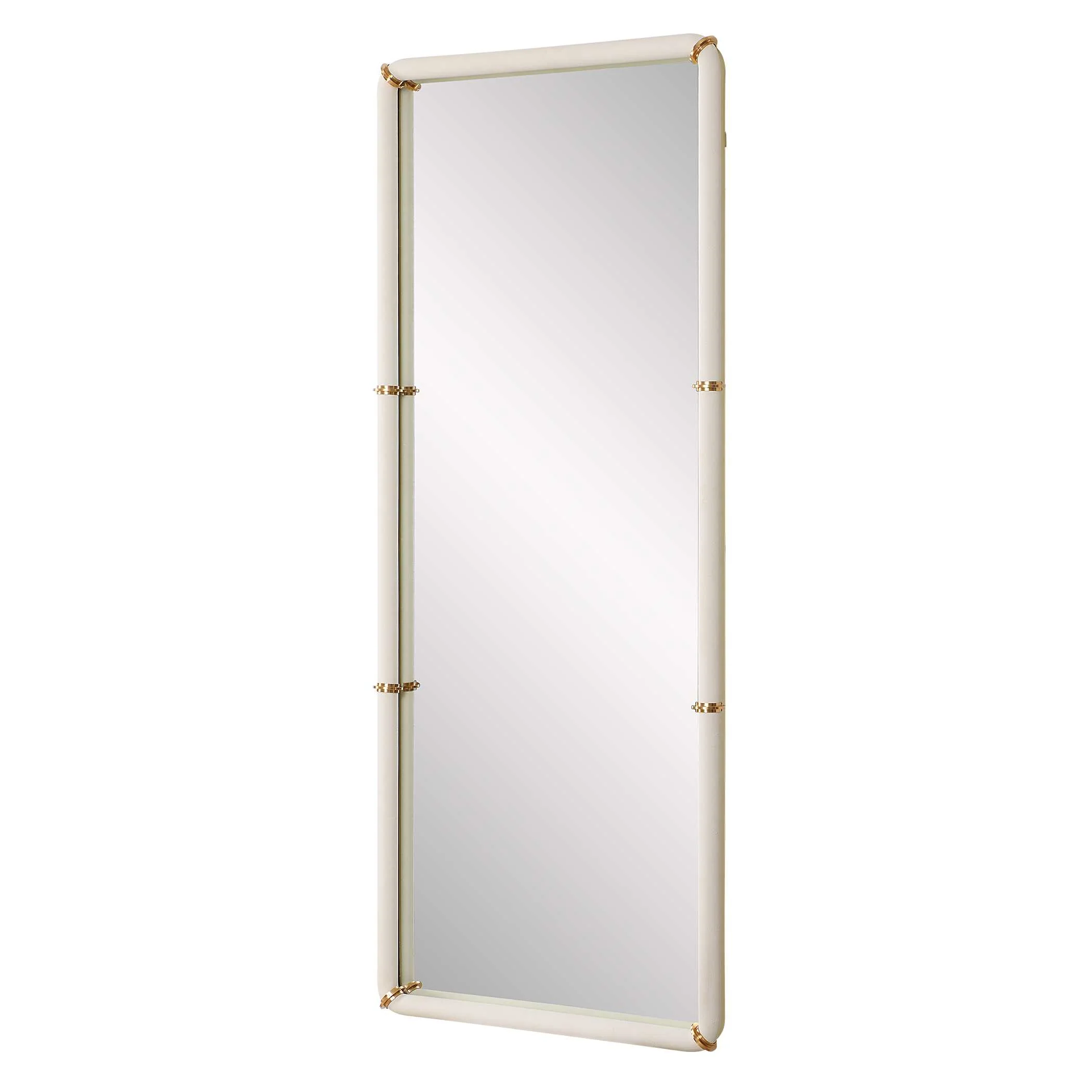 Cyprus White Dressing Mirror - Image 4