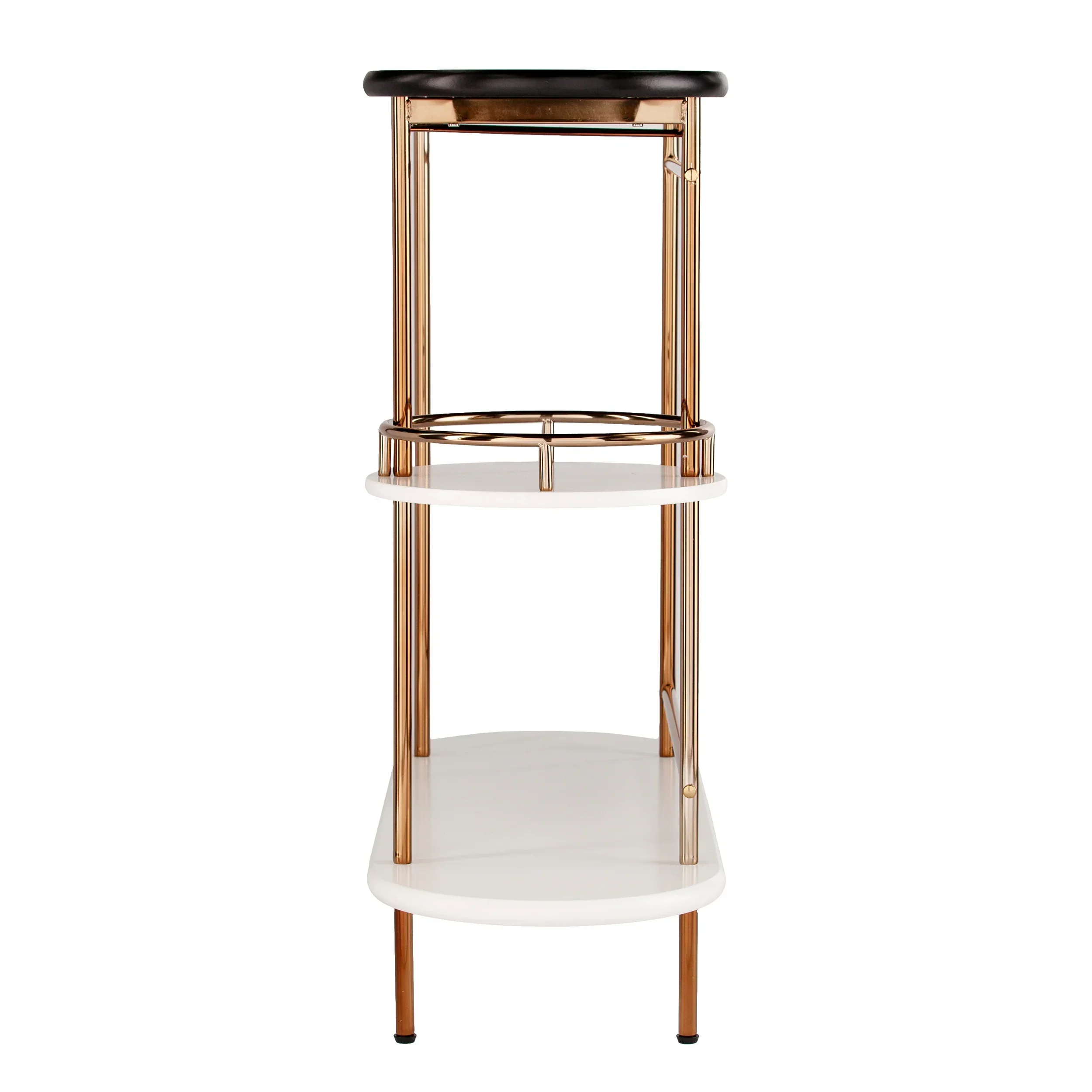 Dagney Wine/Bar Table w/ Glassware Storage - Image 5