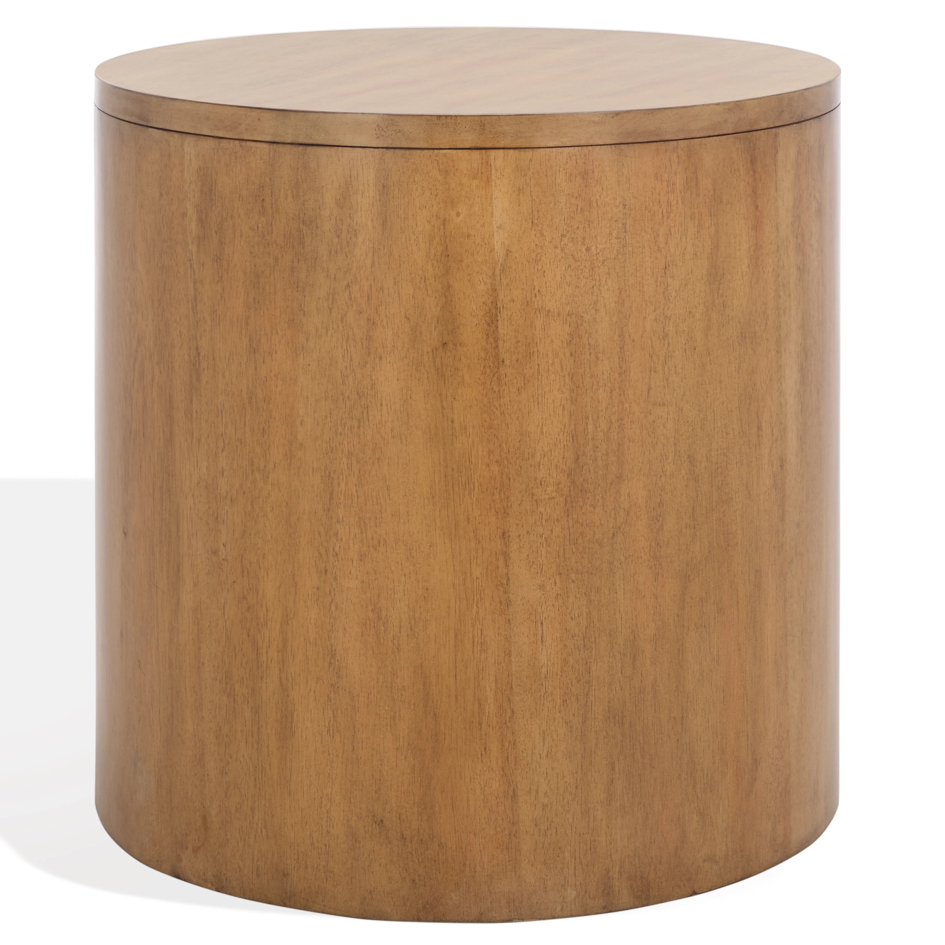 Daiya Round 1 Drawer Wood Nightstand - Image 4