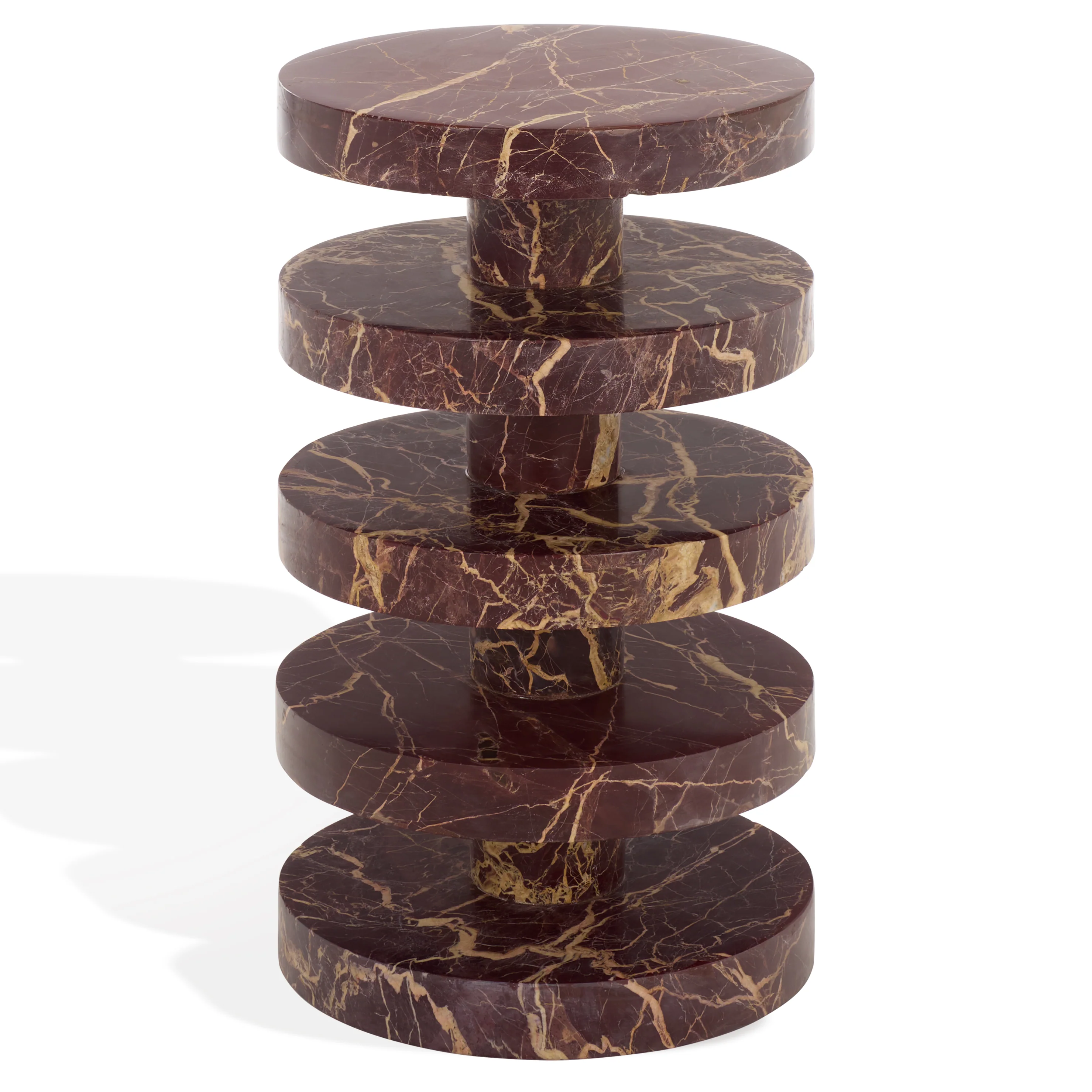 Danny Round Marble Accent Table - Image 17