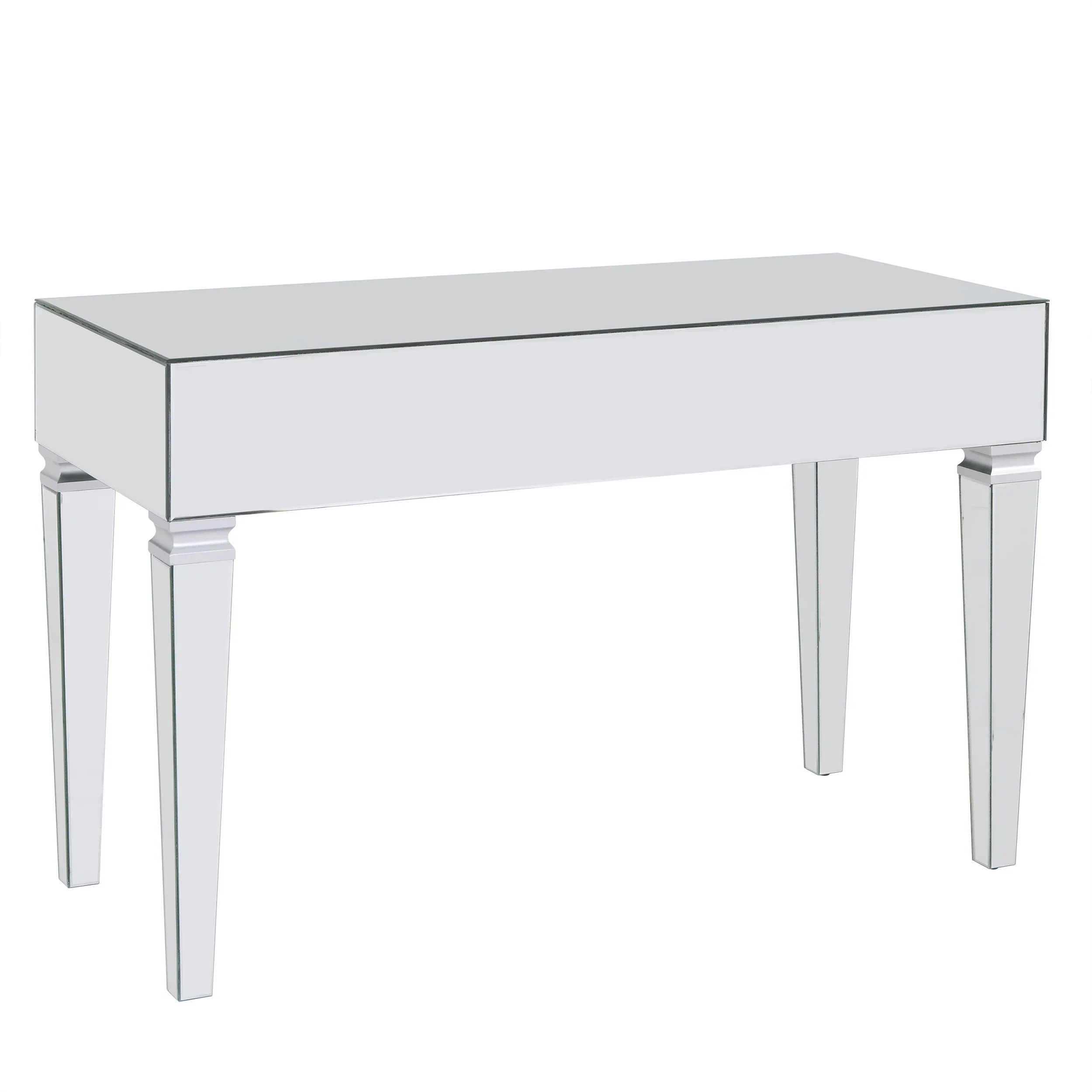 Darien Mirrored Desk - Glam - Silver - Image 5