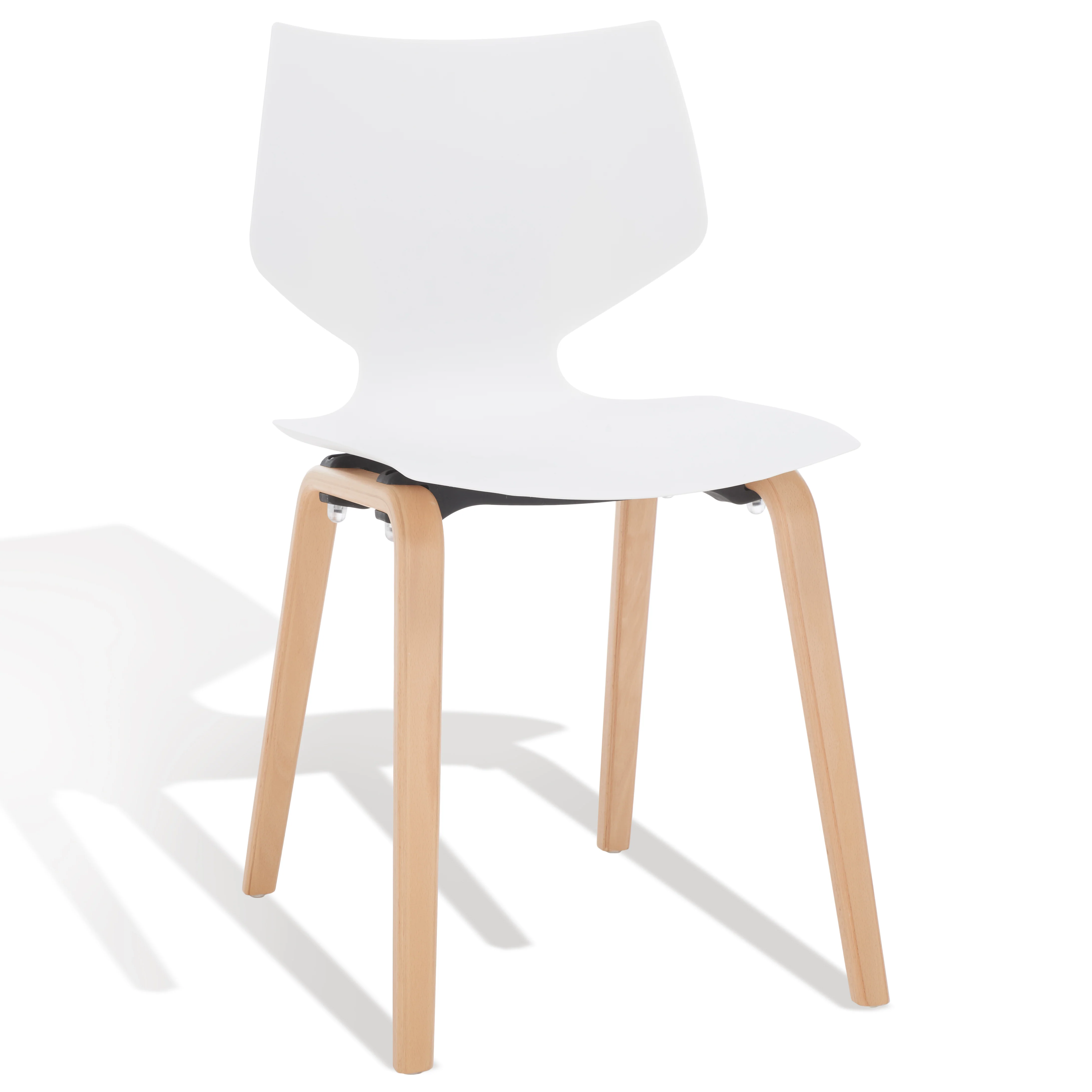 Darnel Molded Plastic Dining Chair - Set of 2 - Image 4