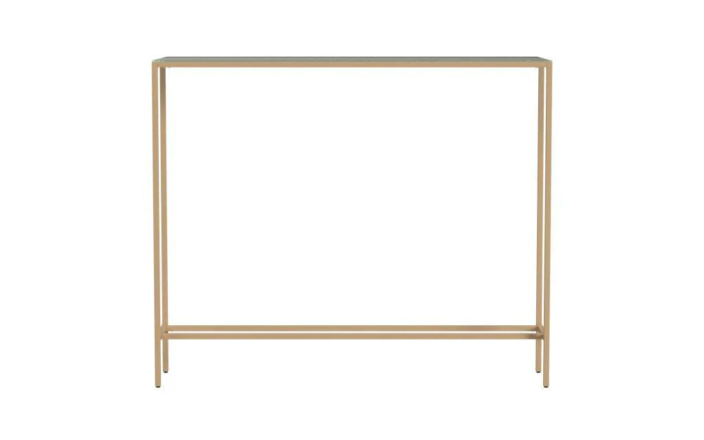 Darrin Mini Console Table - Gold - Image 3