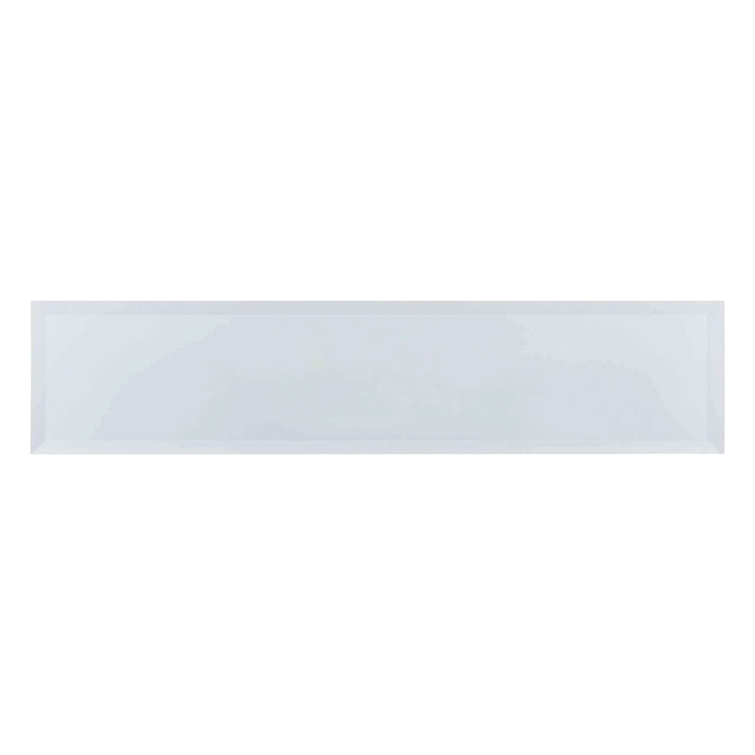 Darrin Narrow Mini Console Table w/ Mirrored Top – Gunmetal Gray - Image 8