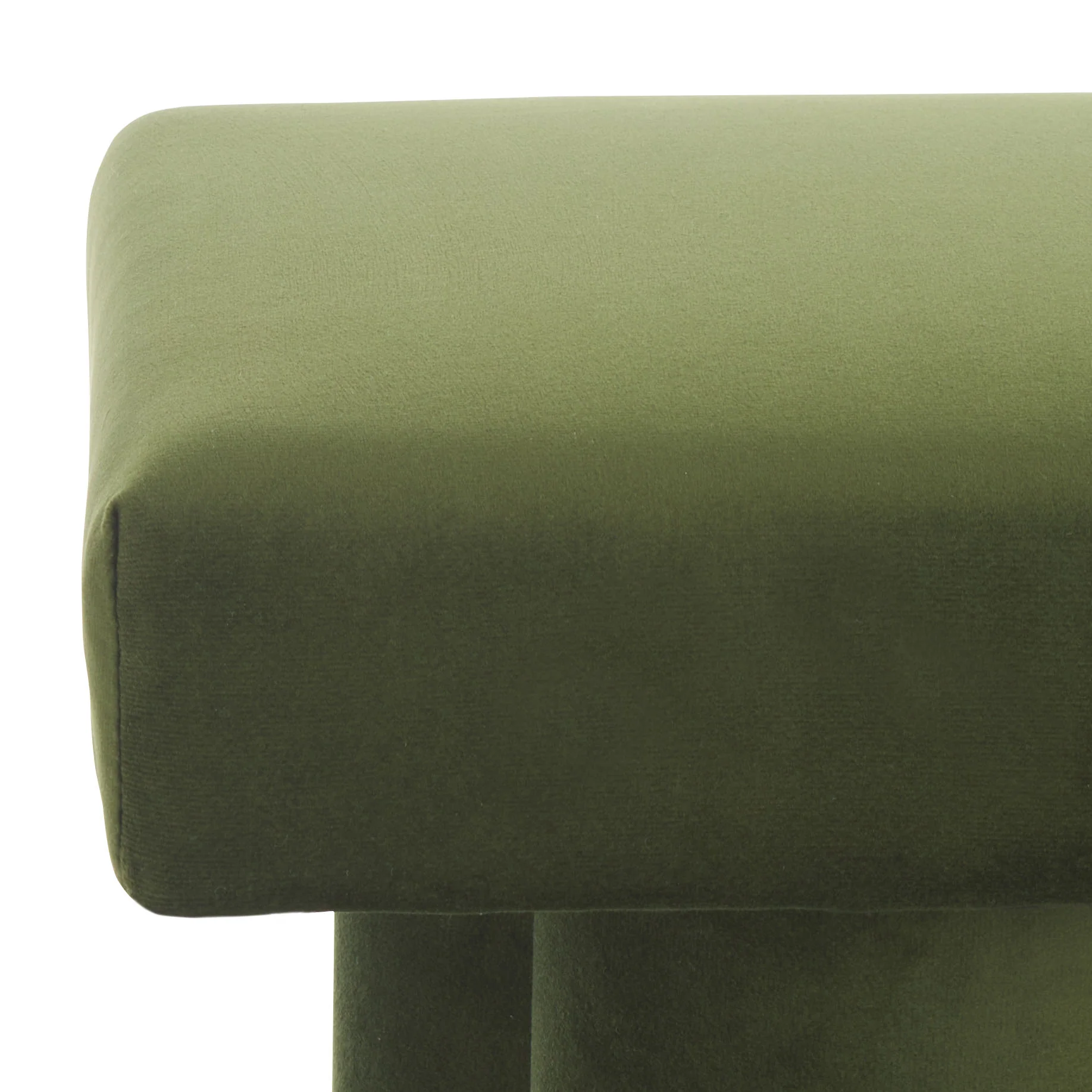 Deangelo Velvet Ottoman - Image 16