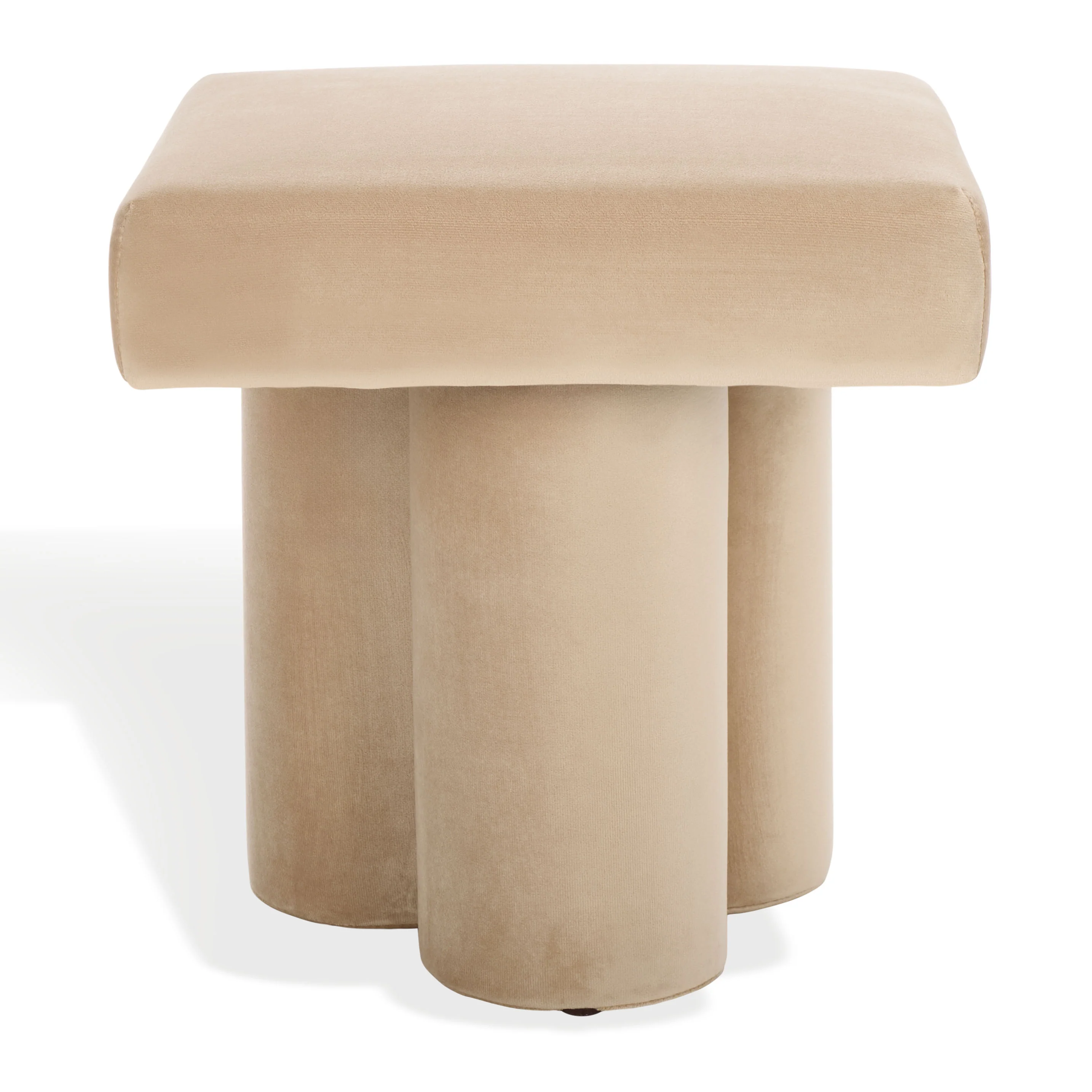 Deangelo Velvet Ottoman - Image 2