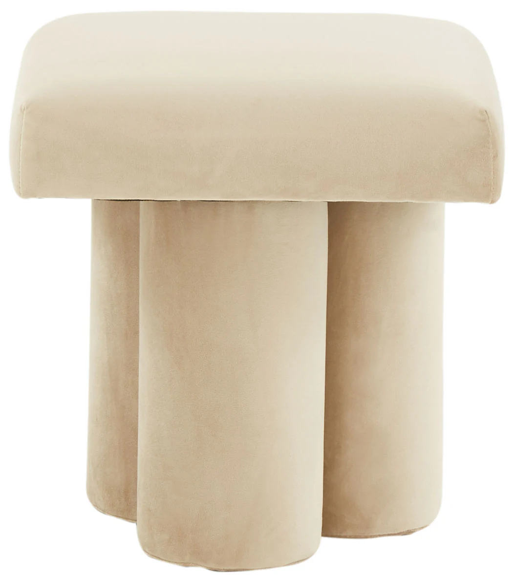 Deangelo Velvet Ottoman