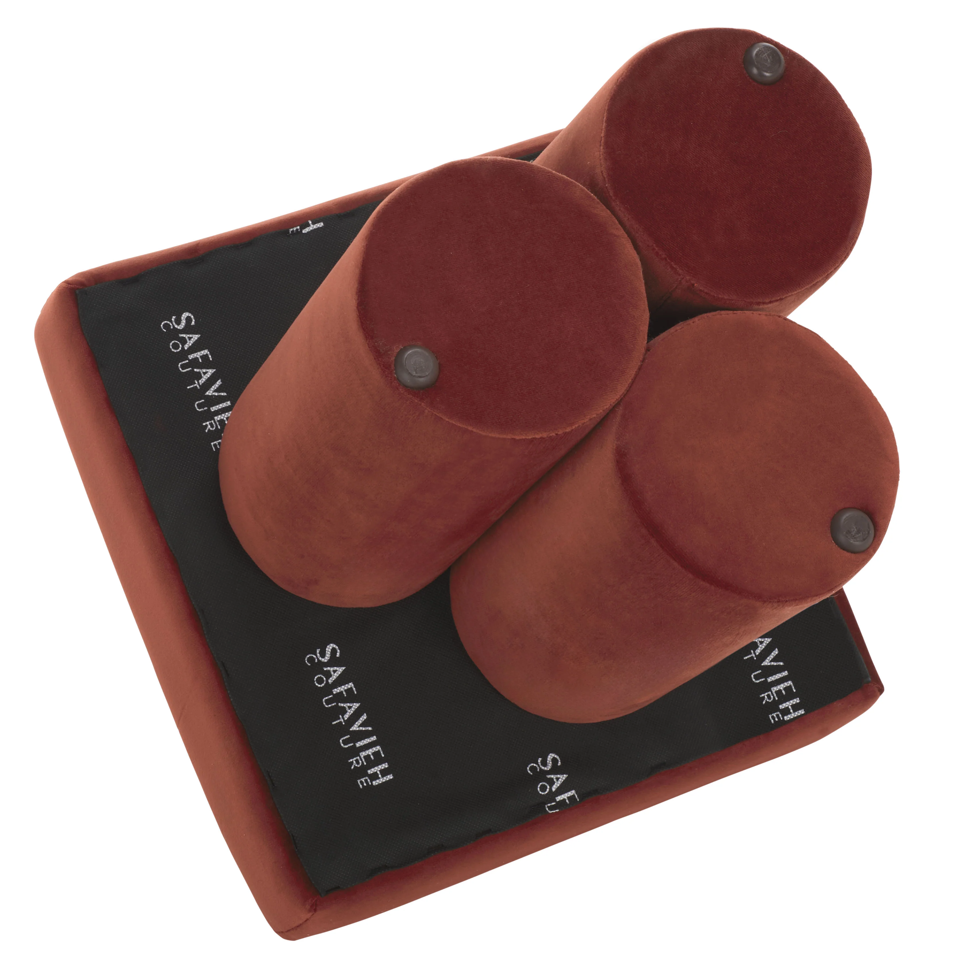 Deangelo Velvet Ottoman - Image 38