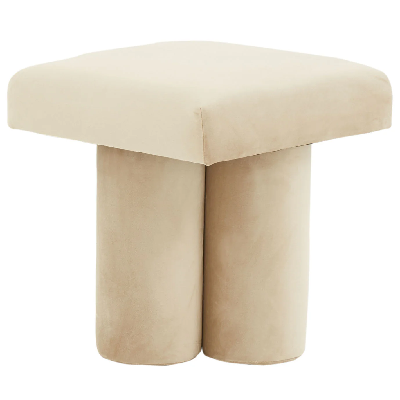Deangelo Velvet Ottoman - Image 4