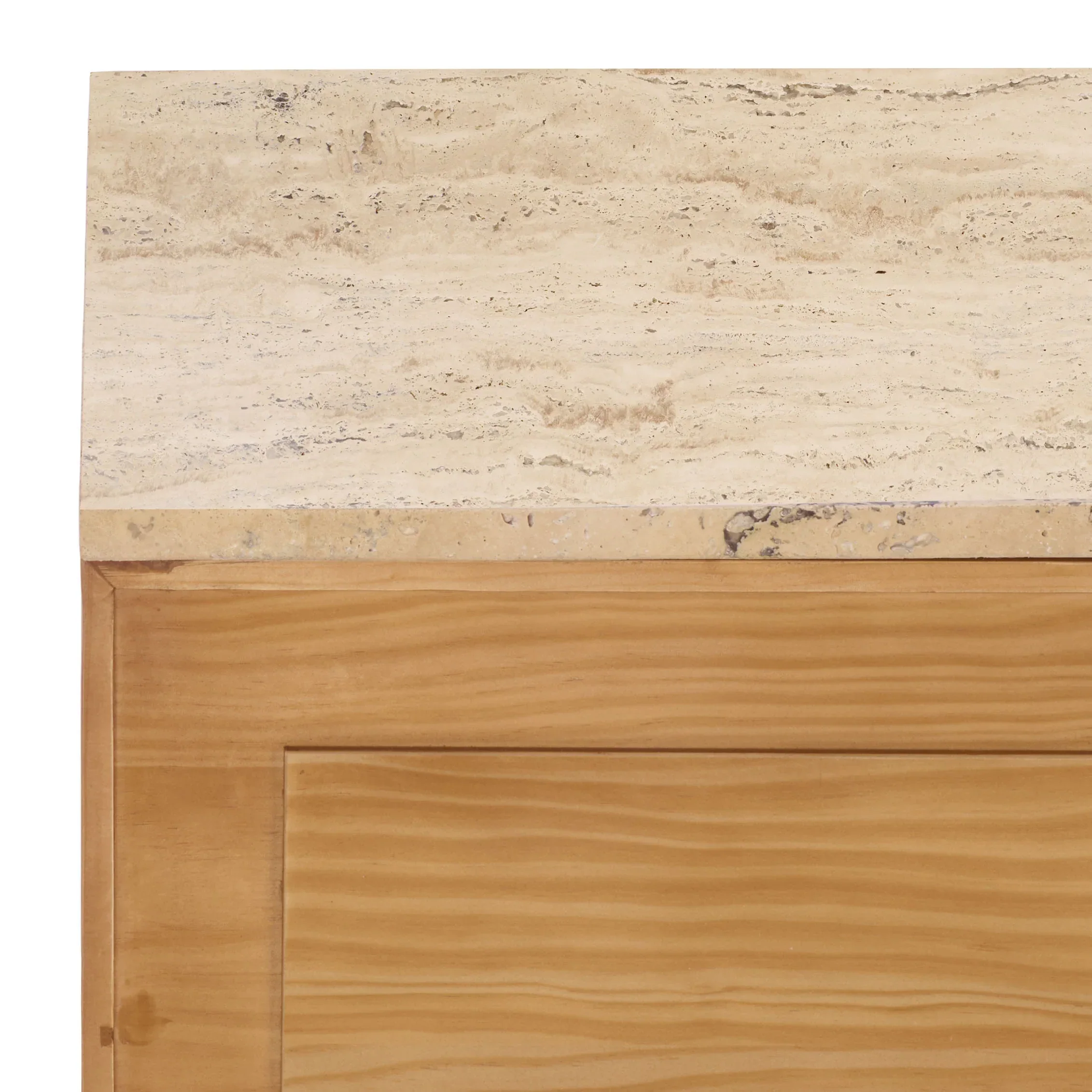 Debrianna Travertine Top Sideboard - Image 7
