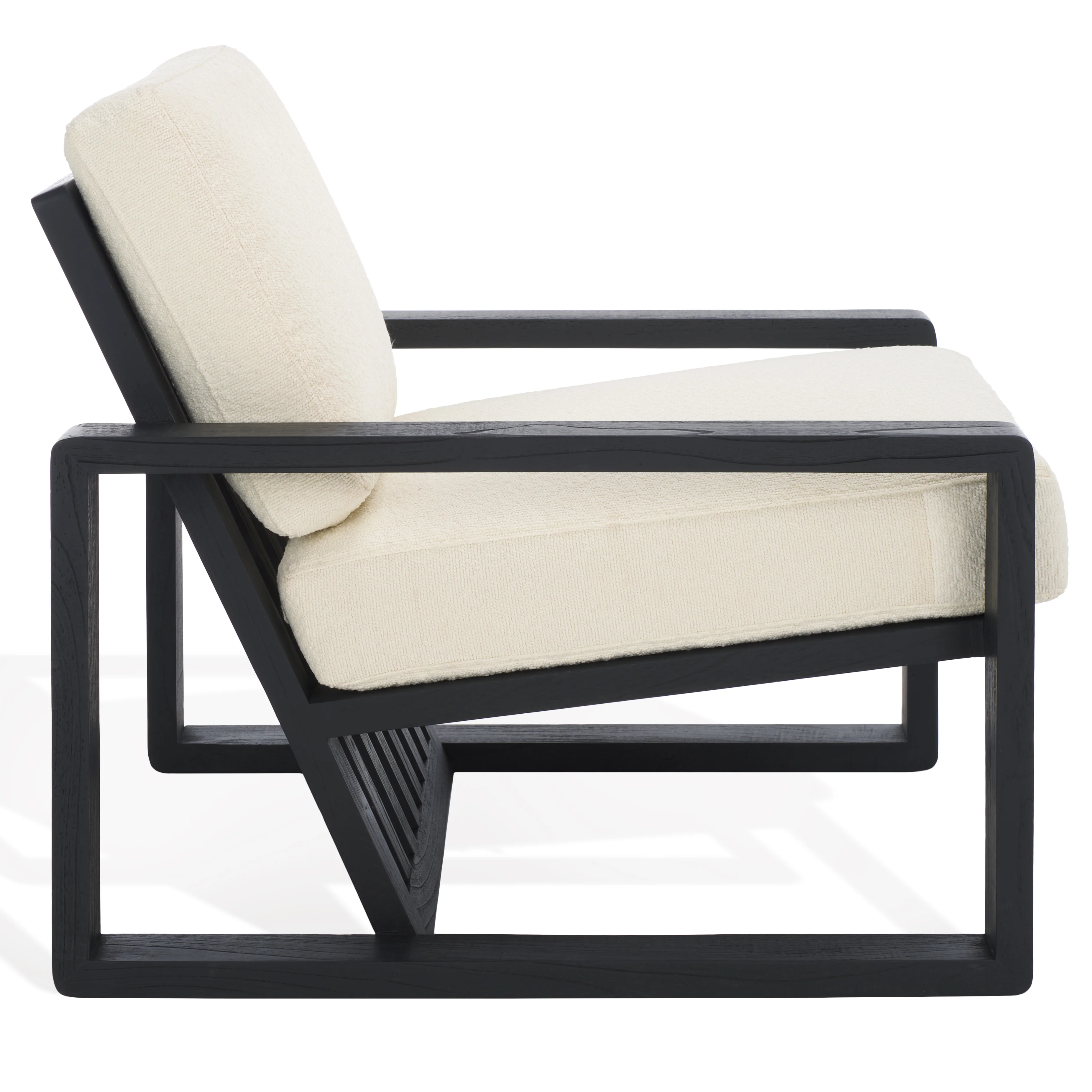 Decarlo Boucle Wooden Frame Accent Chair - Image 16