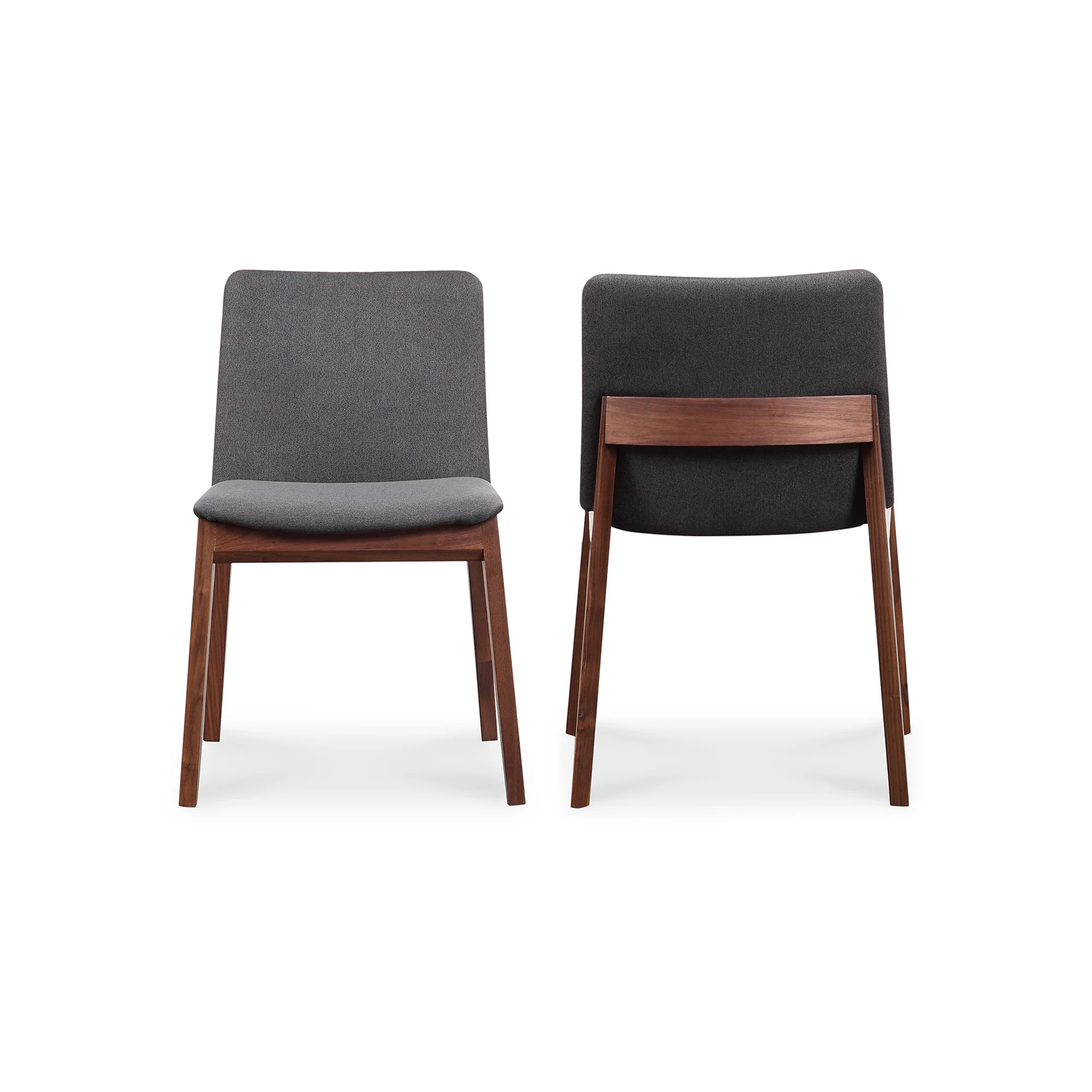 Deco Dining Chair Grey - Set of 2 - Image 3
