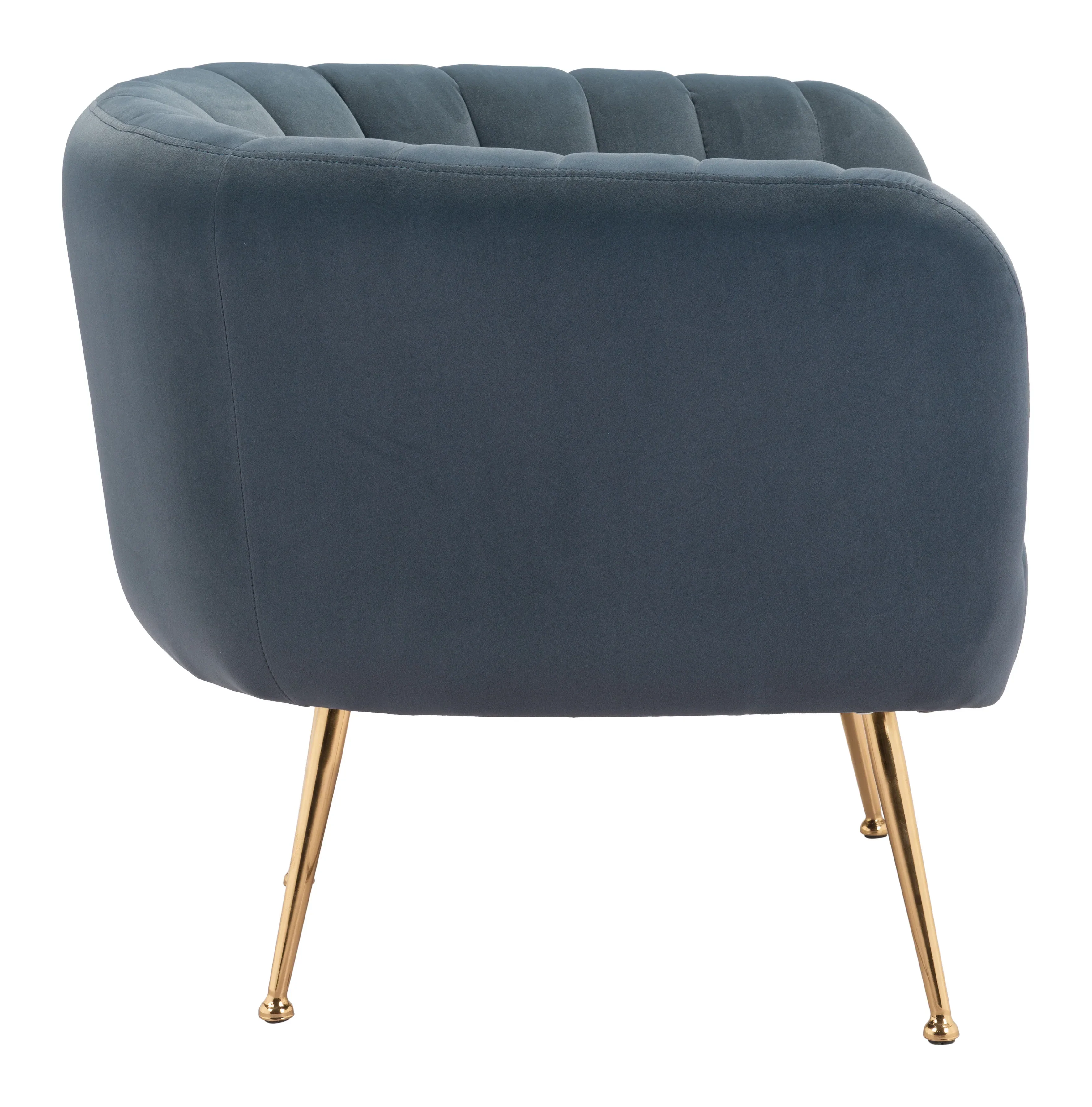 Deco Accent Chair Gray - Image 3