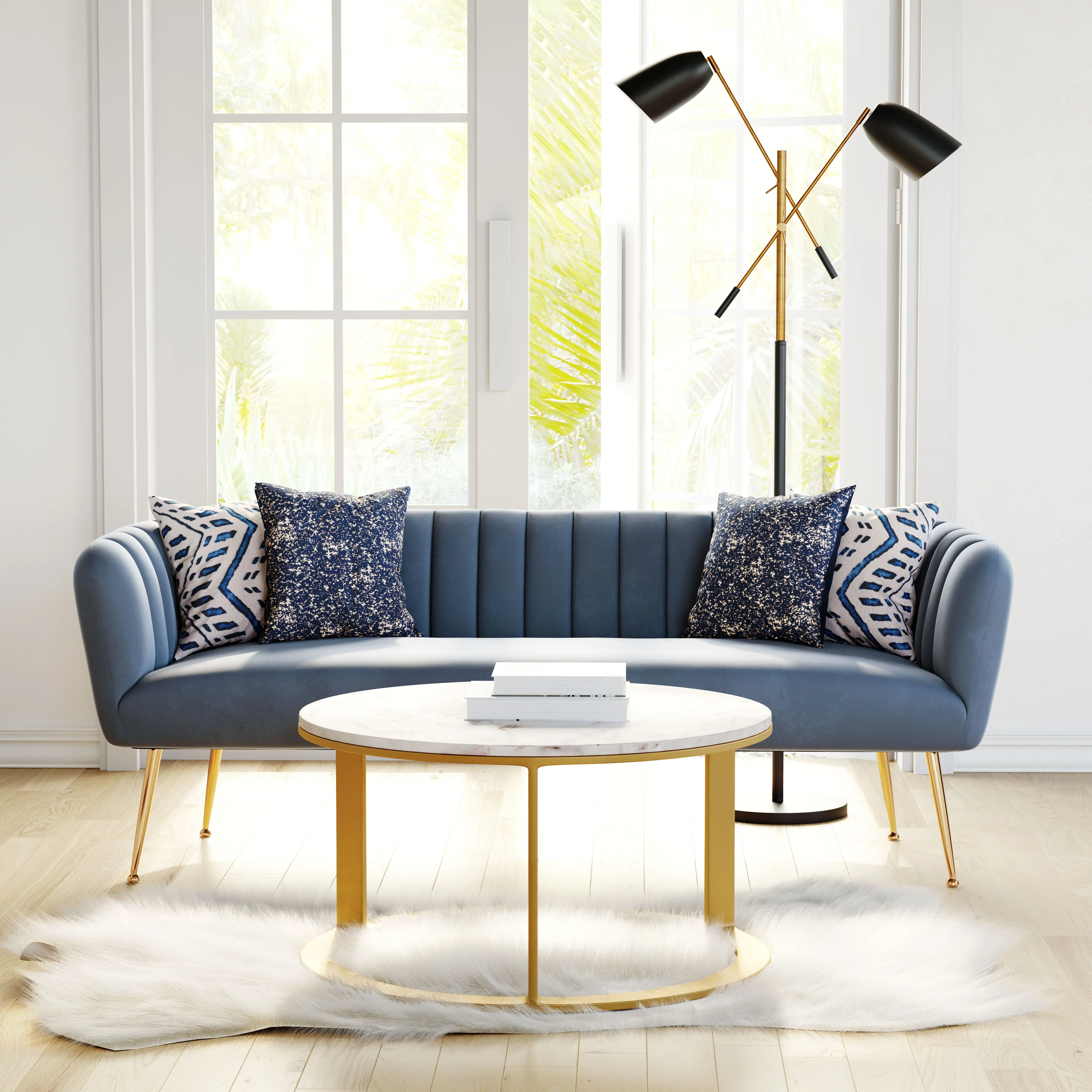 Deco Sofa Gray - Image 2