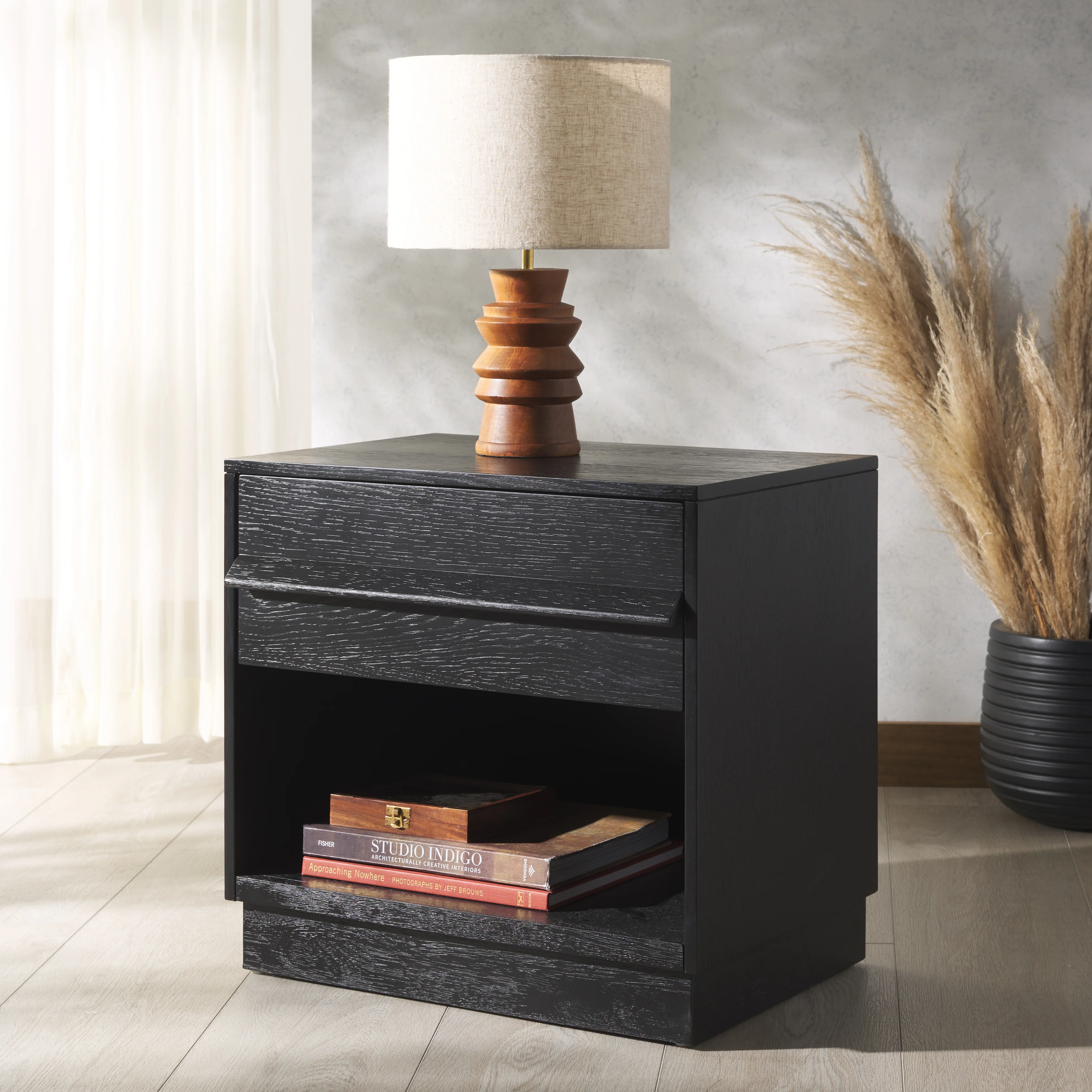 Deirdra 1 Drawer Nightstand - Image 9