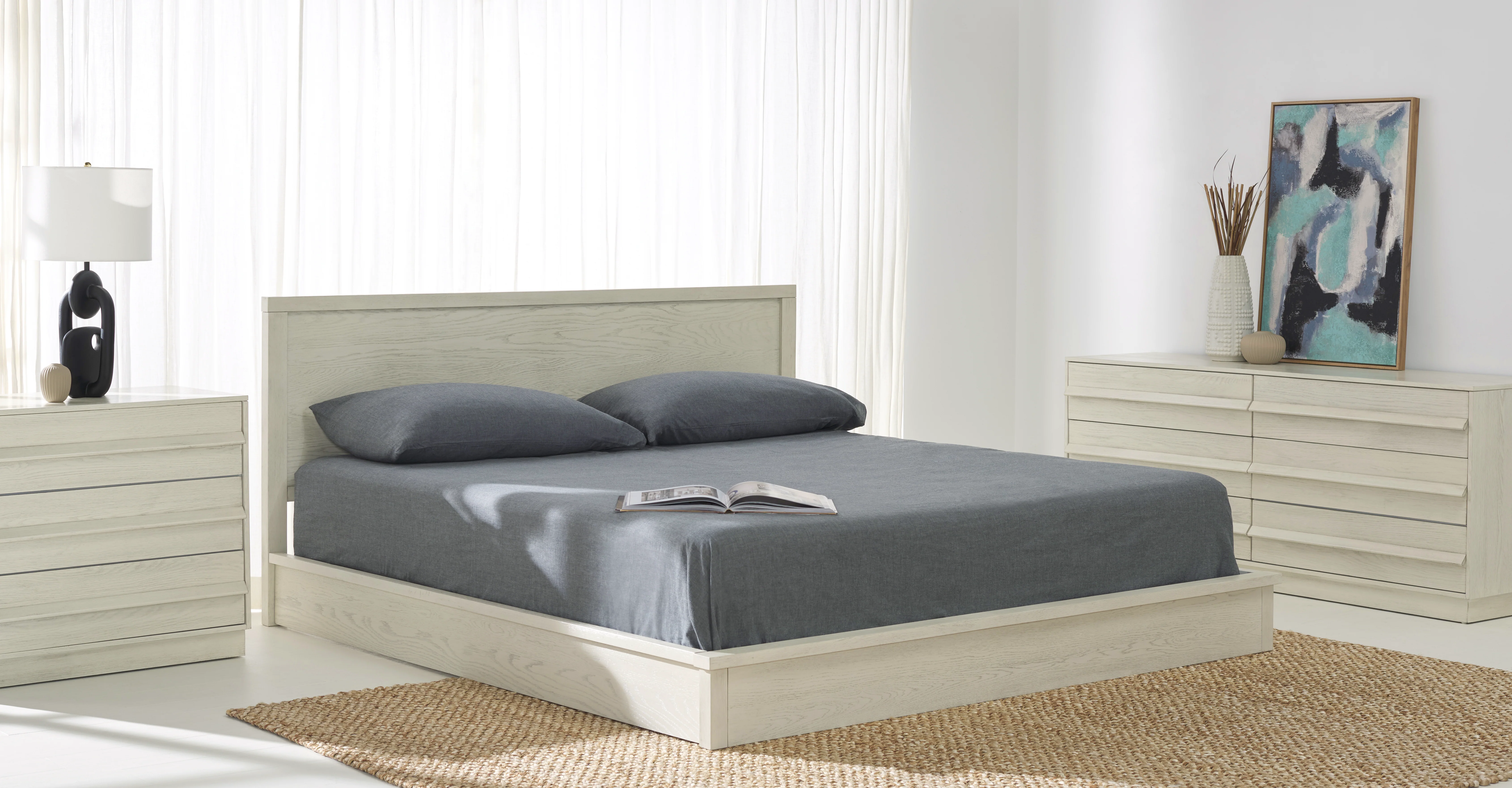 Deirdra Wood King Bed - Image 69