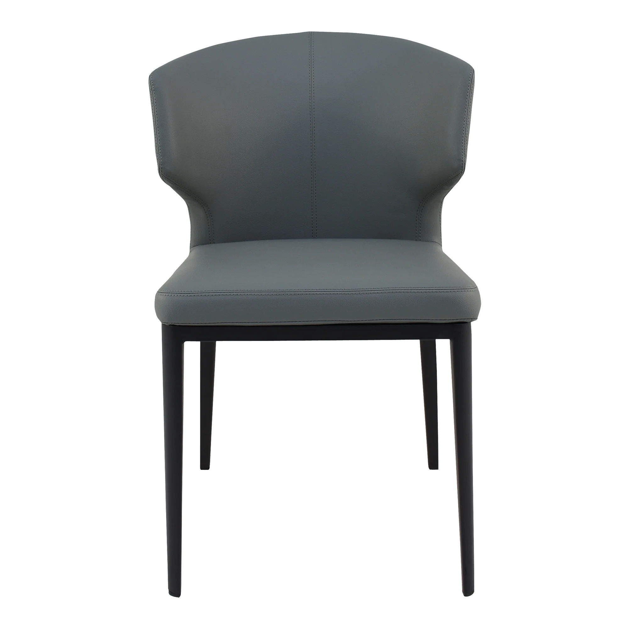 Delaney Dining Chair Grey - Set of 2 - Image 4