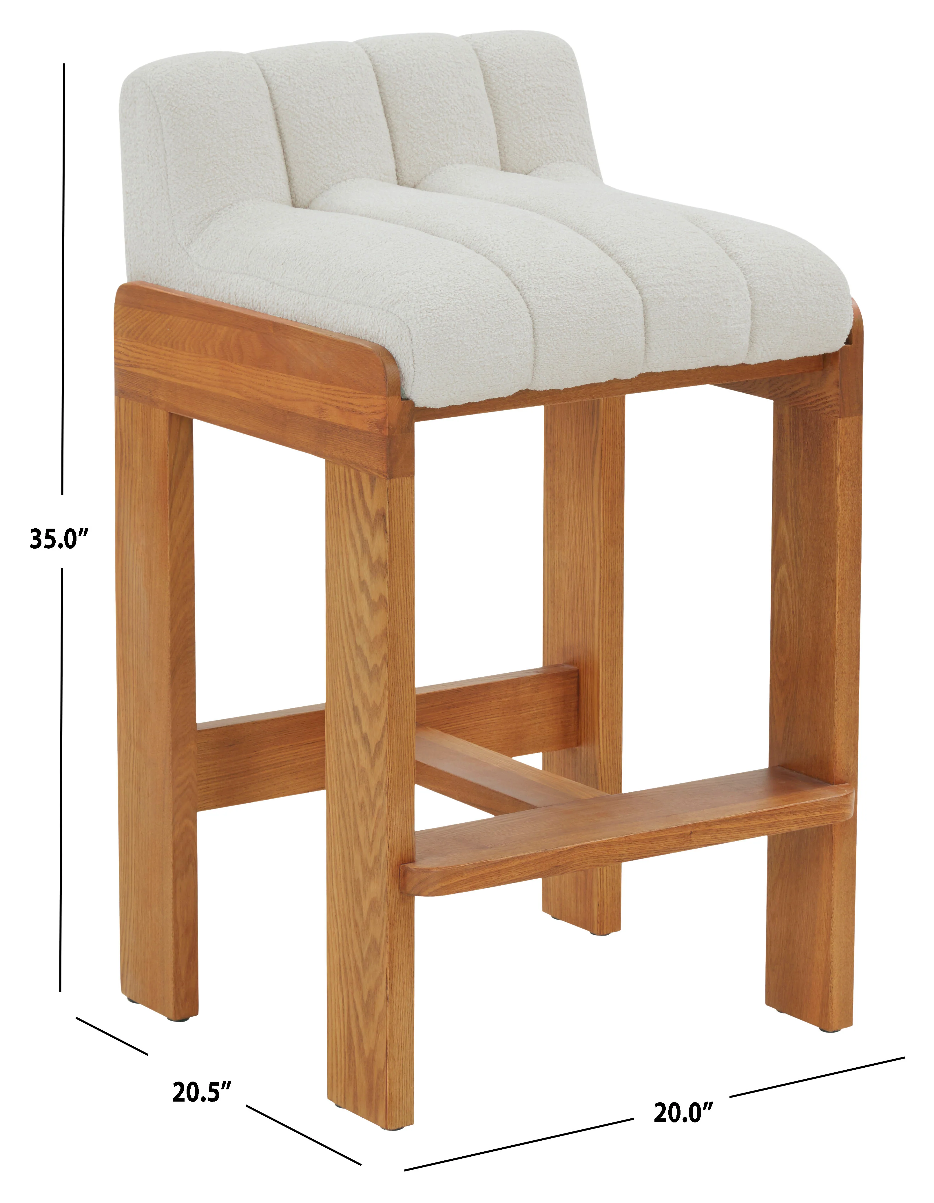 Delphini Boucle Barstool - Image 9