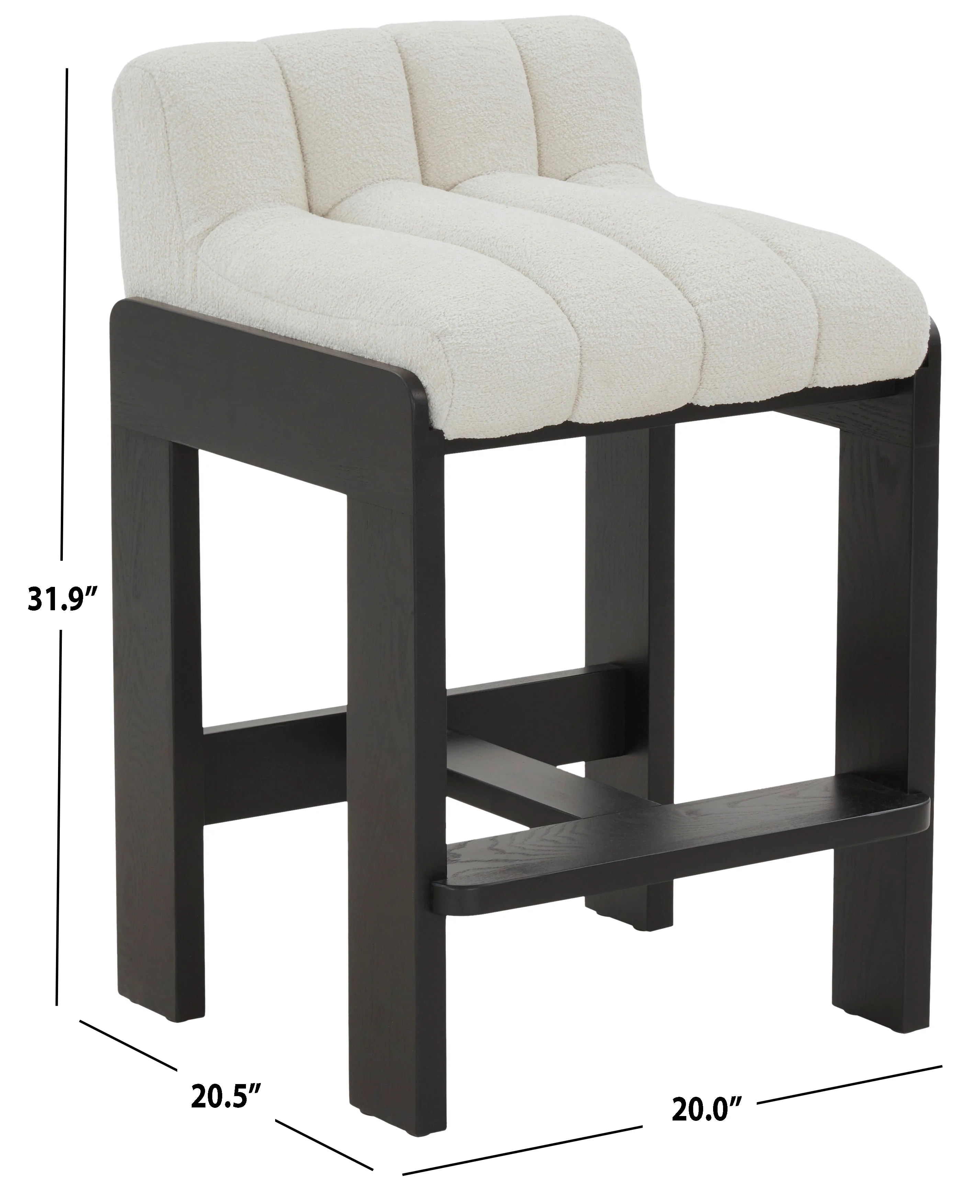 Delphini Boucle Counter Stool - Image 12
