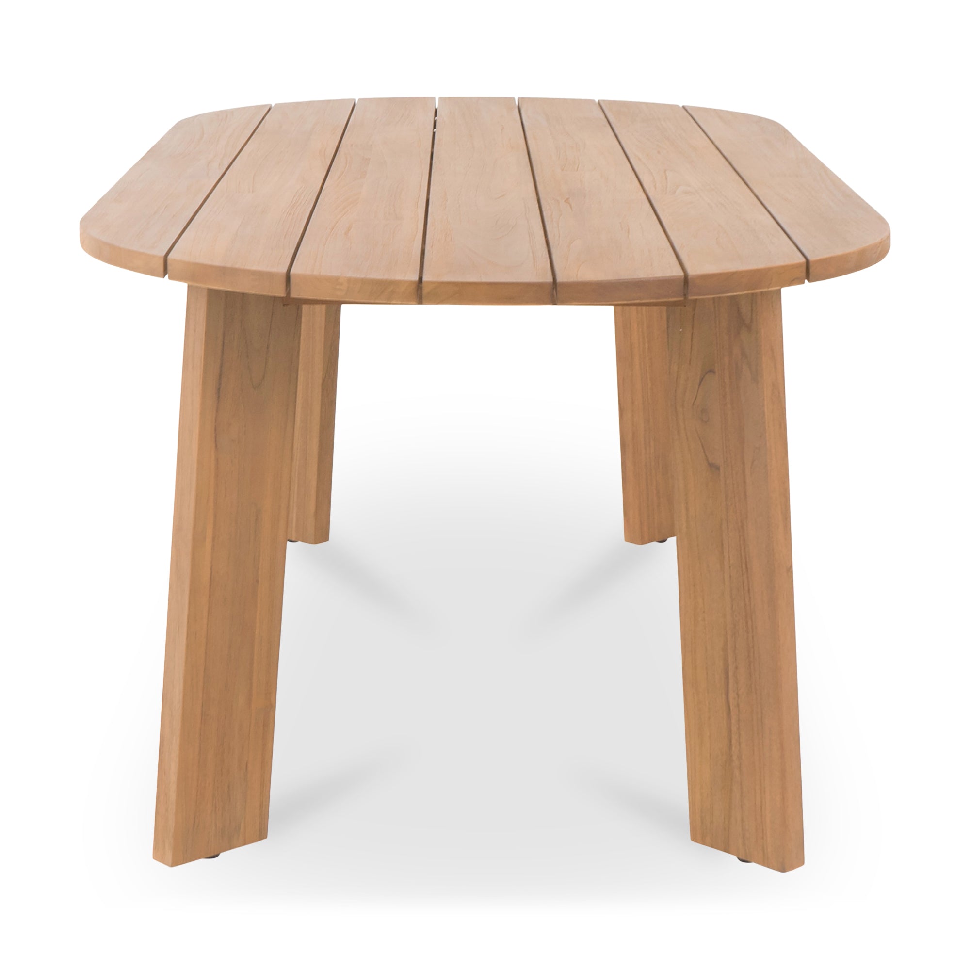 Delta Oval Outdoor Dining Table Natural - Image 5