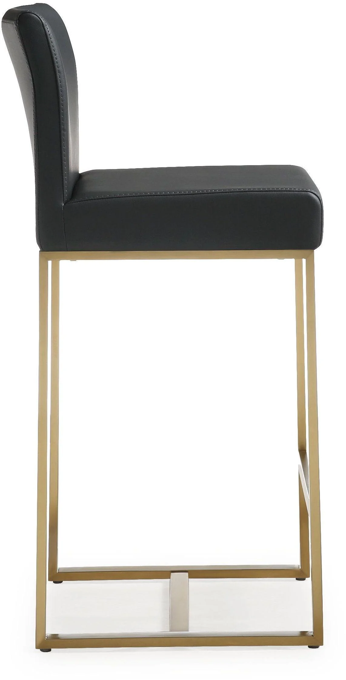 Denmark Black Gold Steel Counter Stool (Set of 2) - Image 4