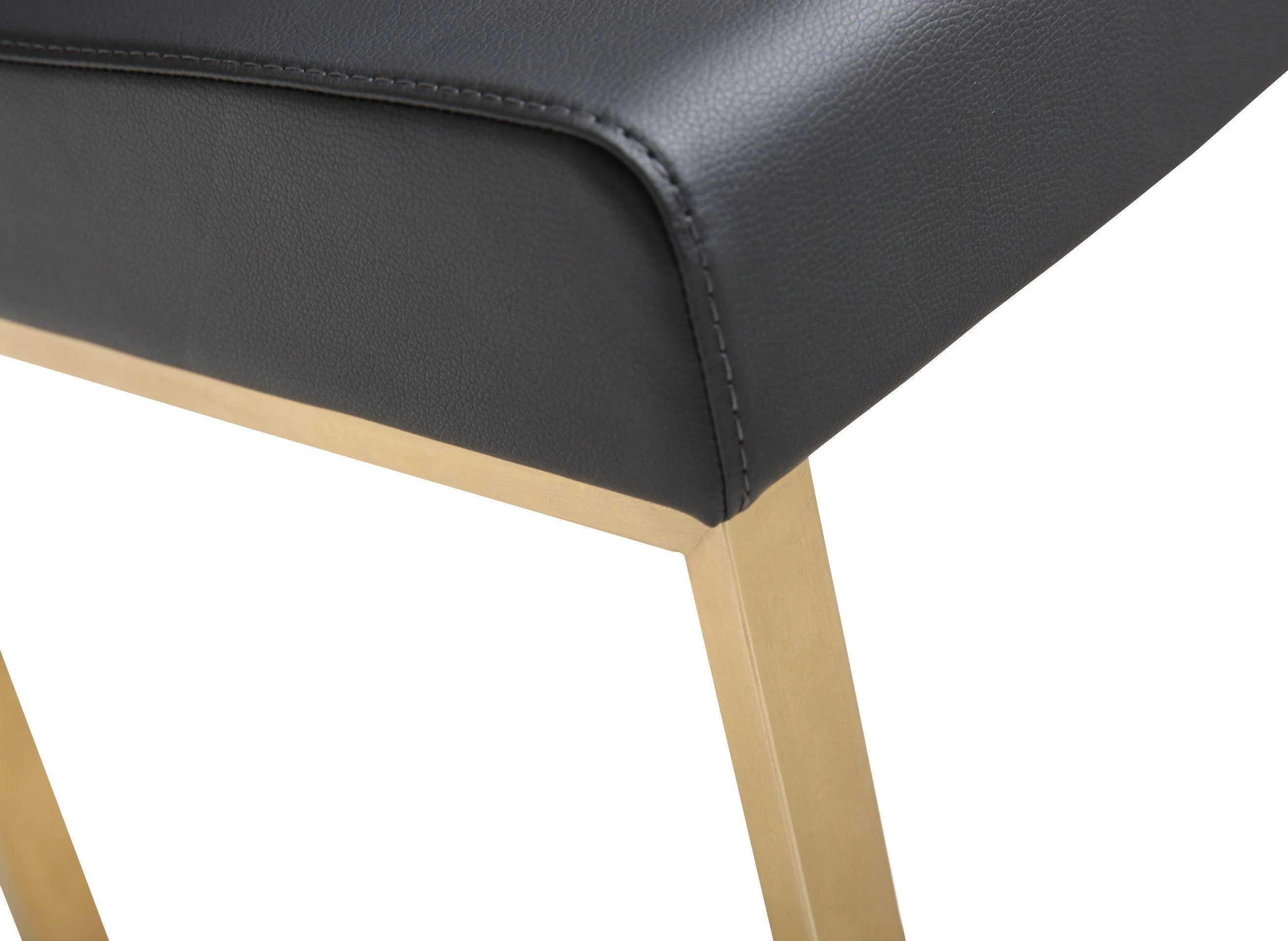Denmark Black Gold Steel Counter Stool (Set of 2) - Image 6