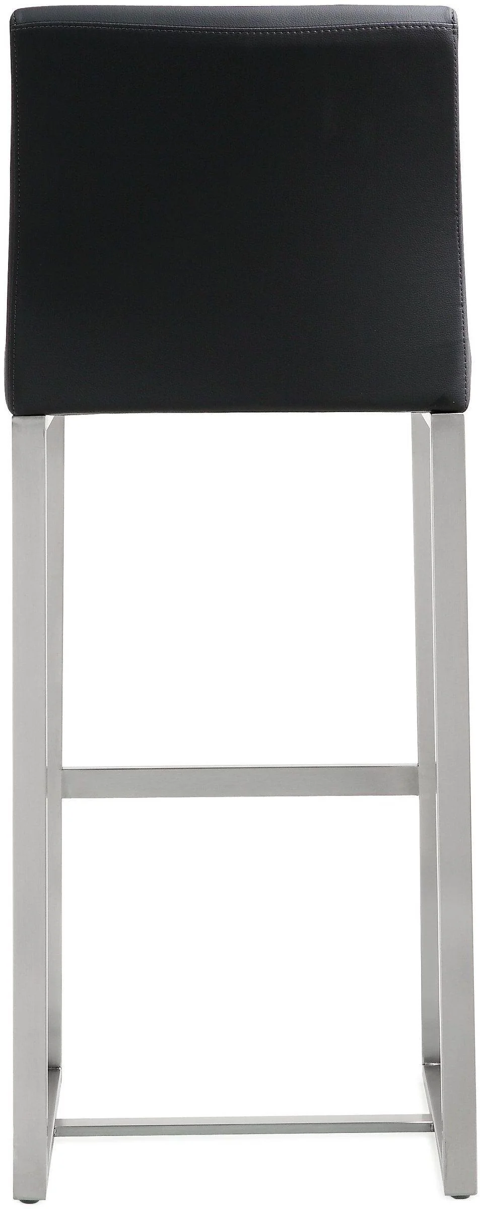 Denmark Black Stainless Steel Barstool (Set of 2) - Image 6