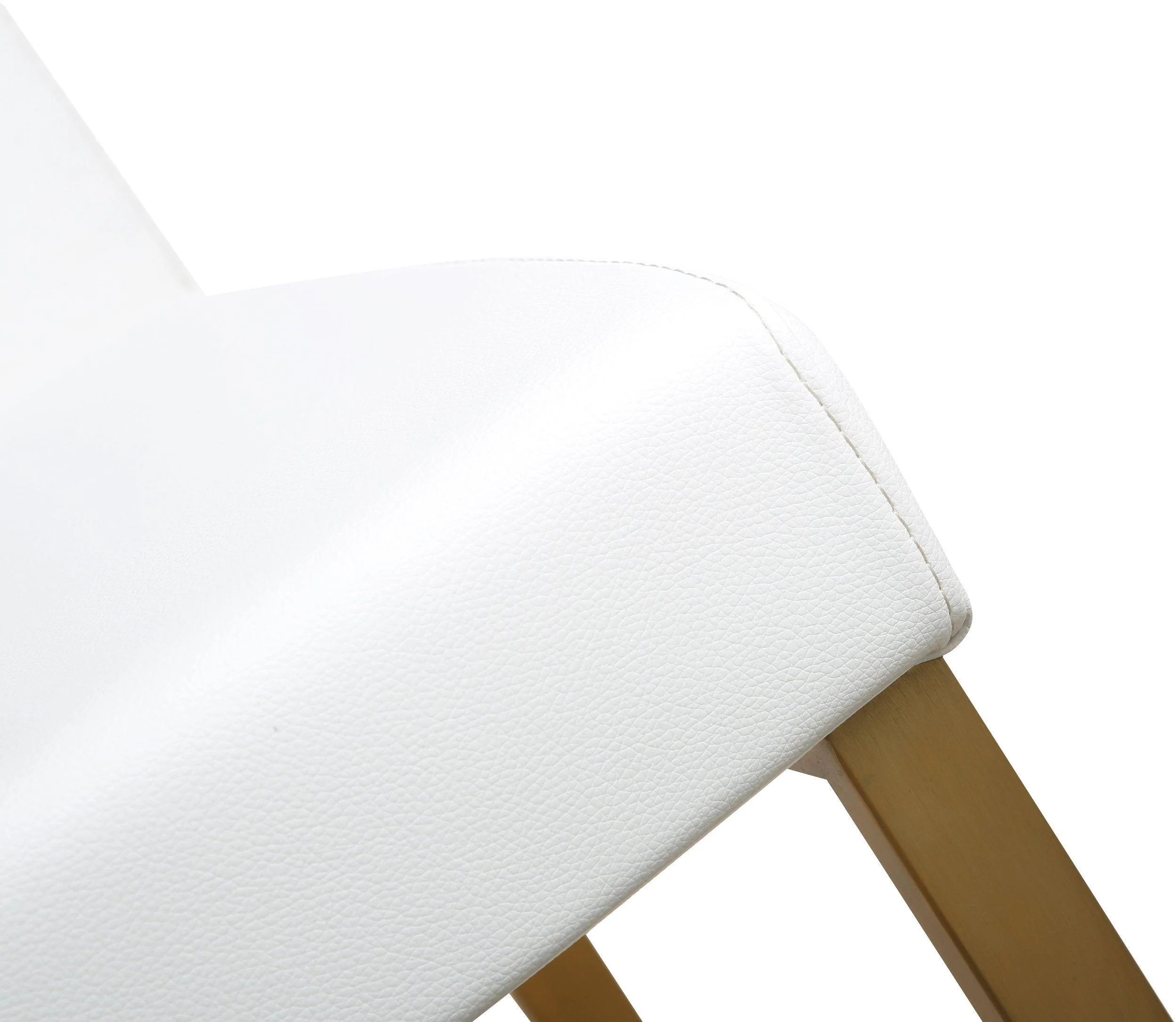 Denmark White Gold Steel Counter Stool (Set of 2) - Image 7