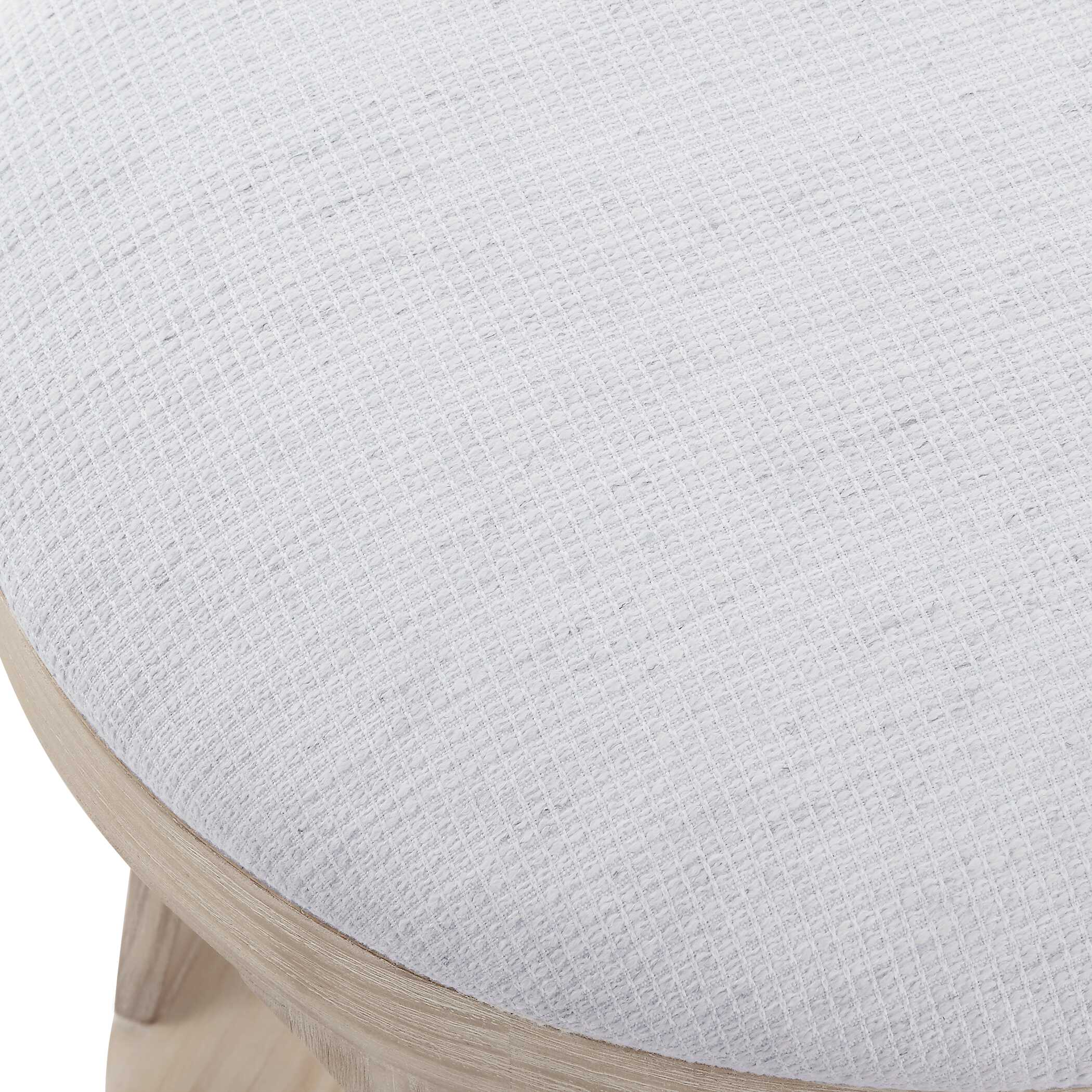 Dennen Oak Ottoman - Image 6