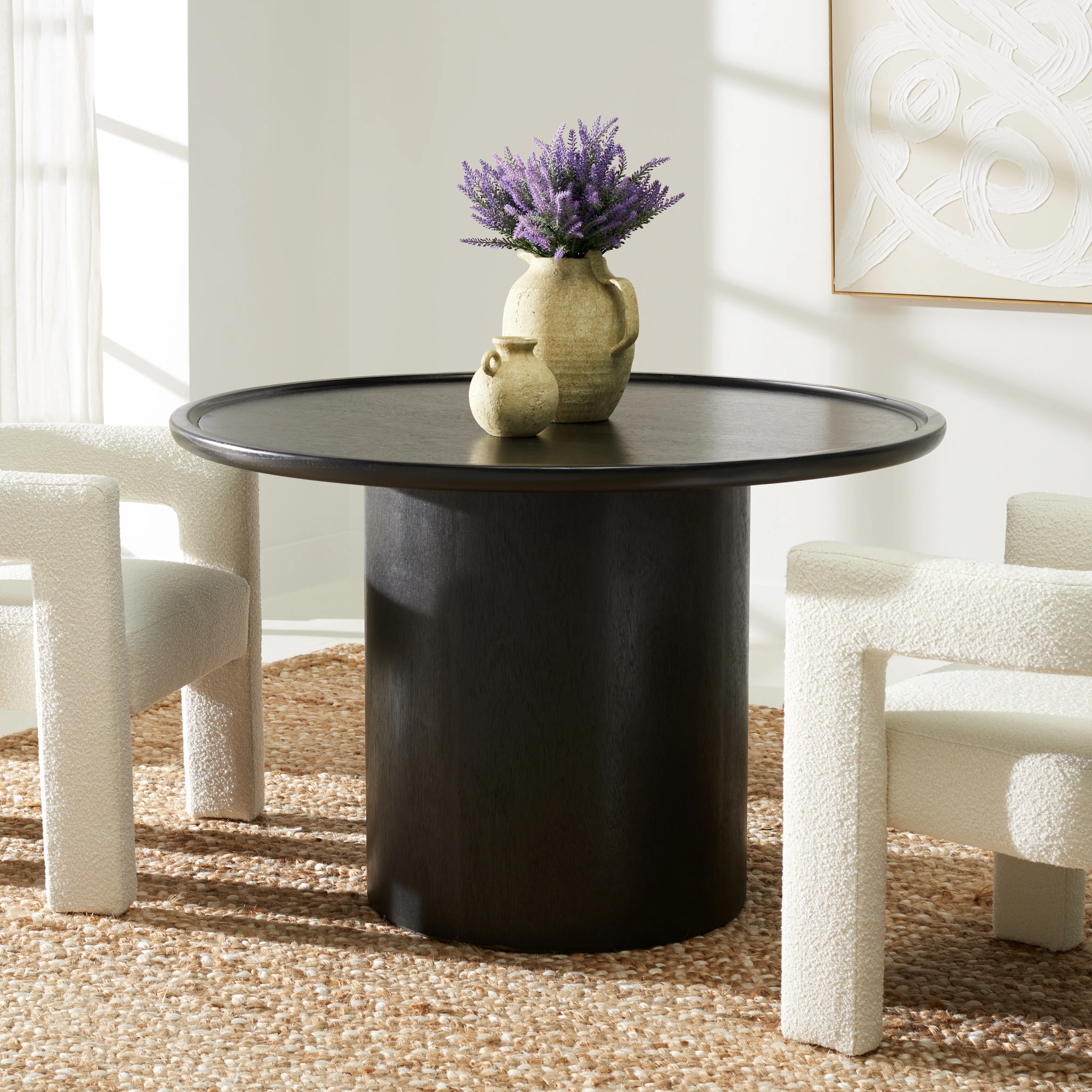 Devin Round Pedestal Dining Table - Image 13
