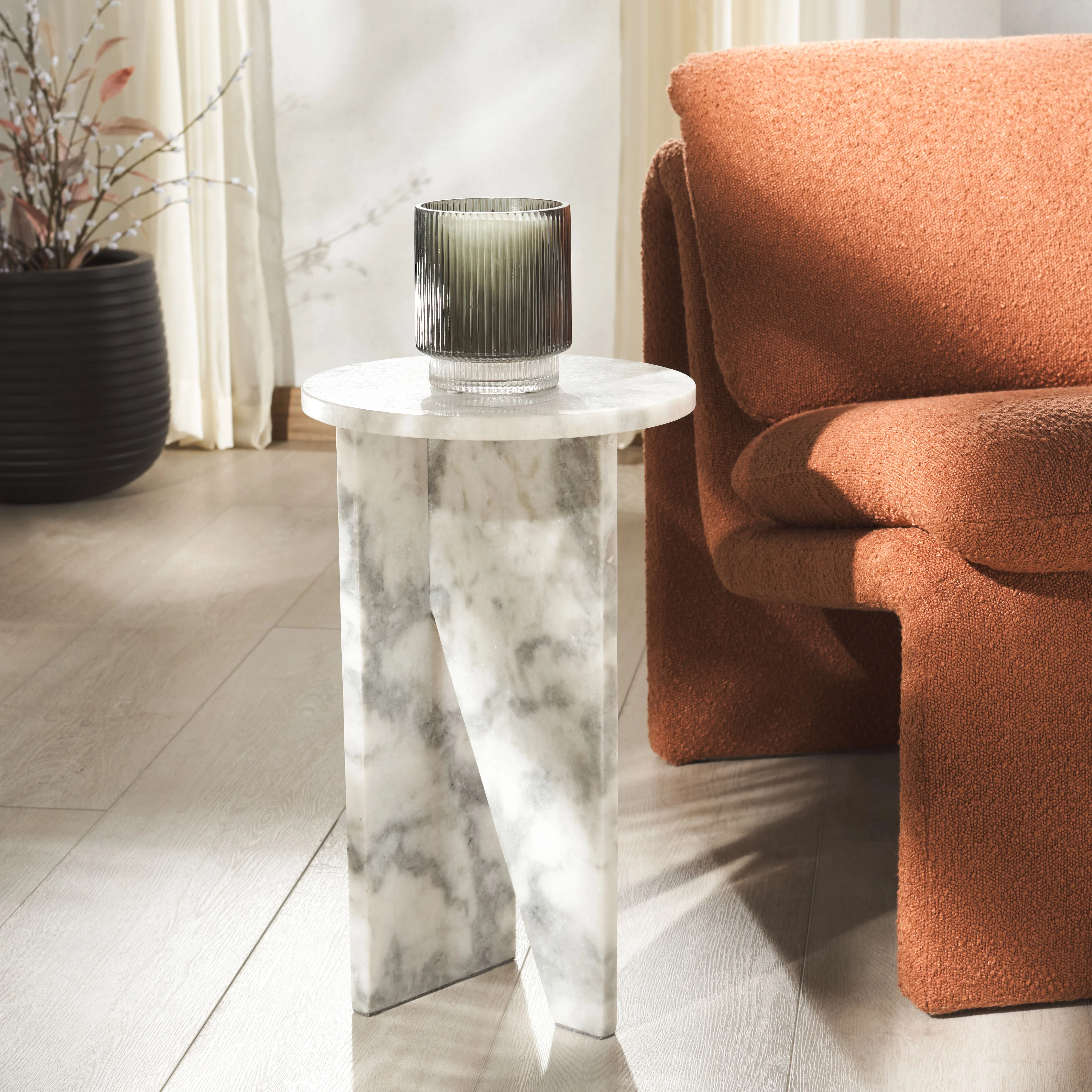 Devlin Marble Drink Table - Image 11