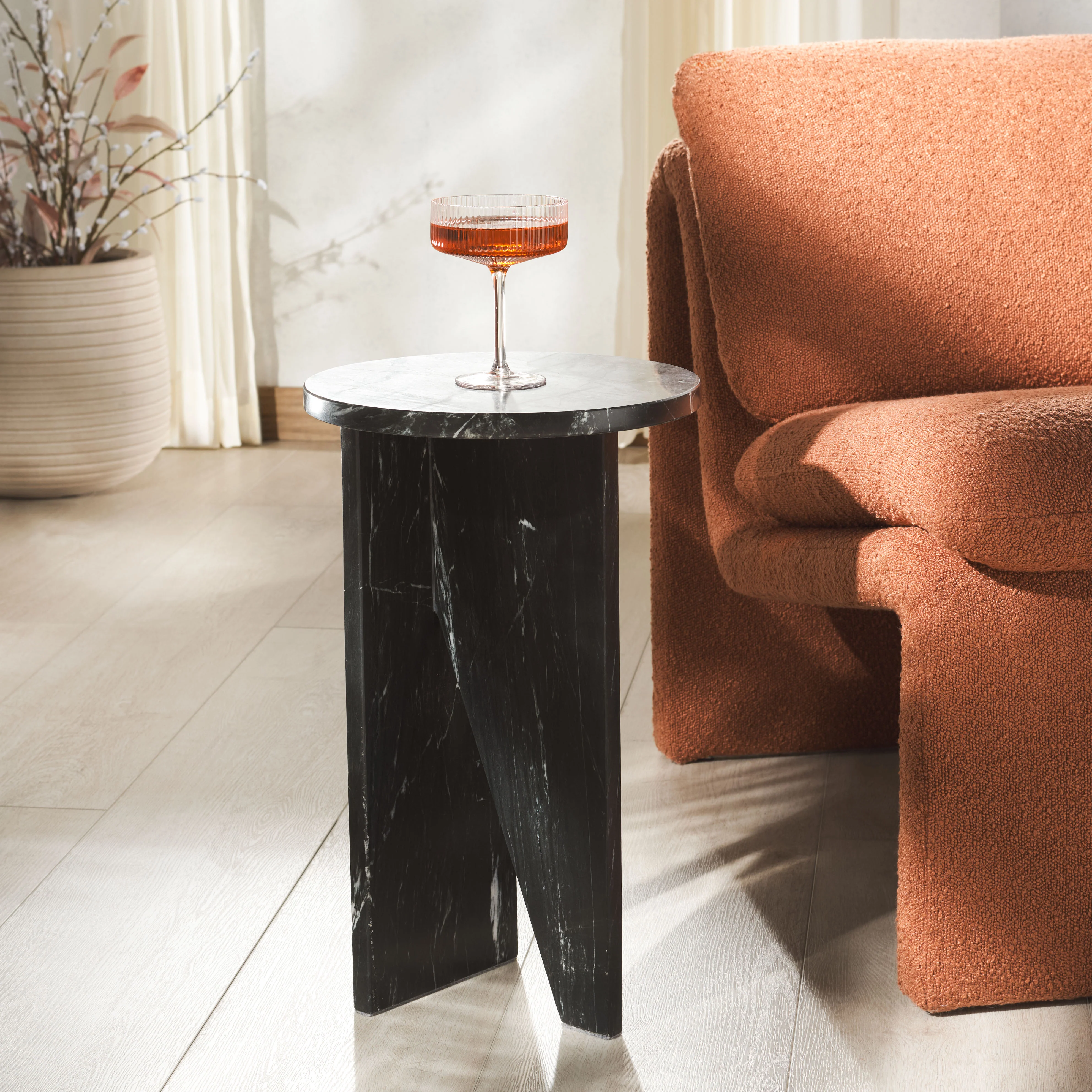 Devlin Marble Drink Table - Image 19