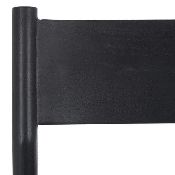 Devnie Woven Leather Counter Stool - Image 8