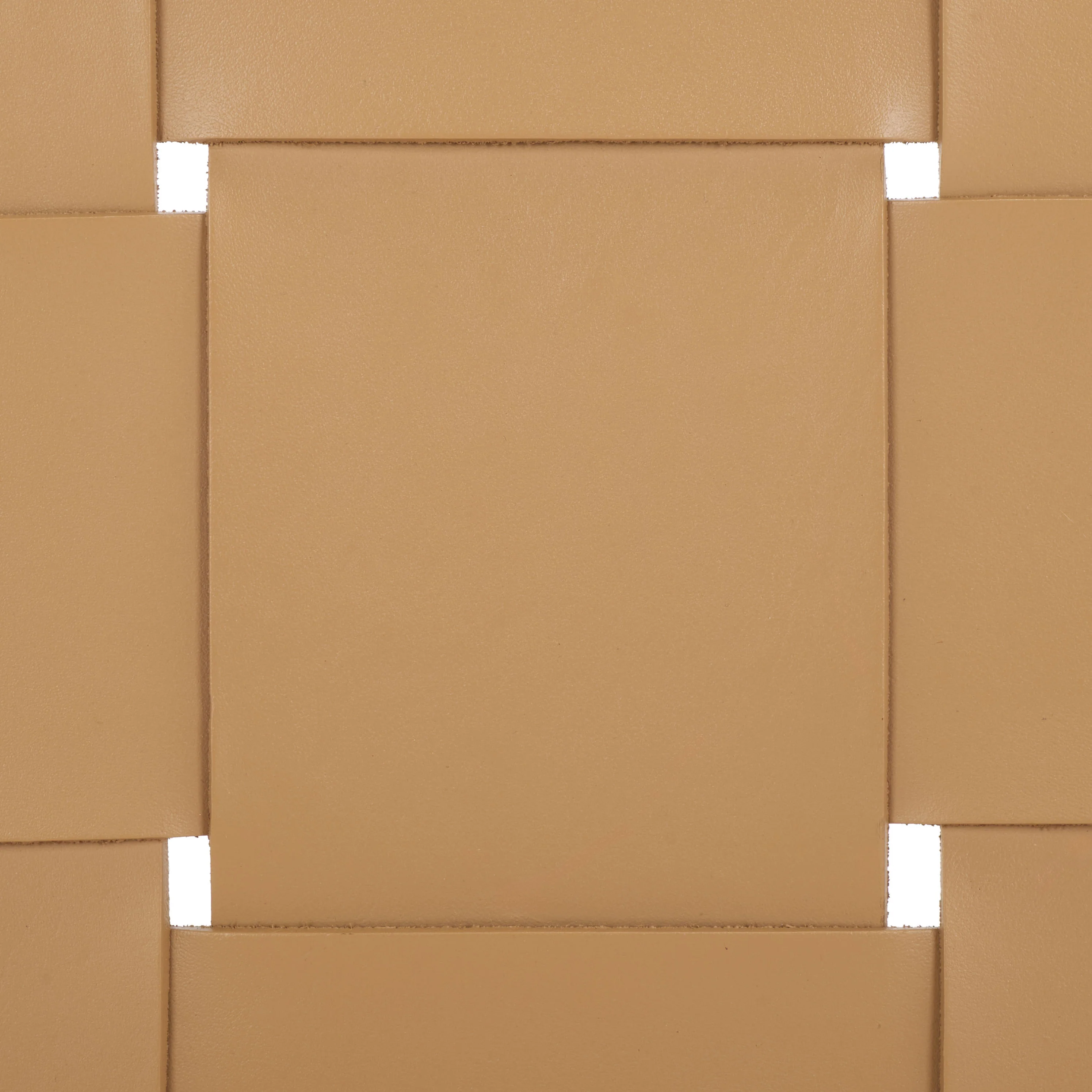 Devnie Woven Leather Counter Stool - Image 22