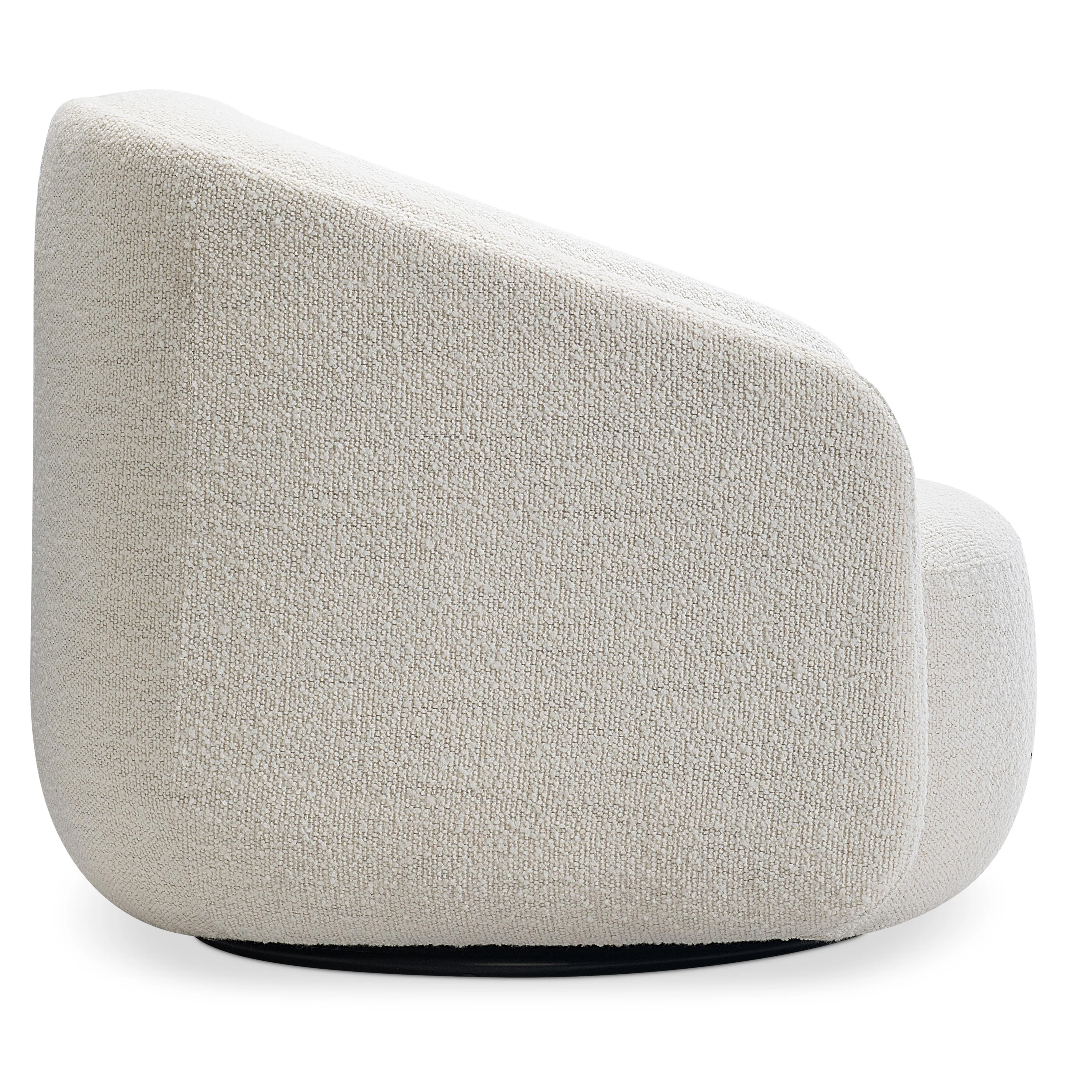 Devon Fabric Swivel Chair - Image 3