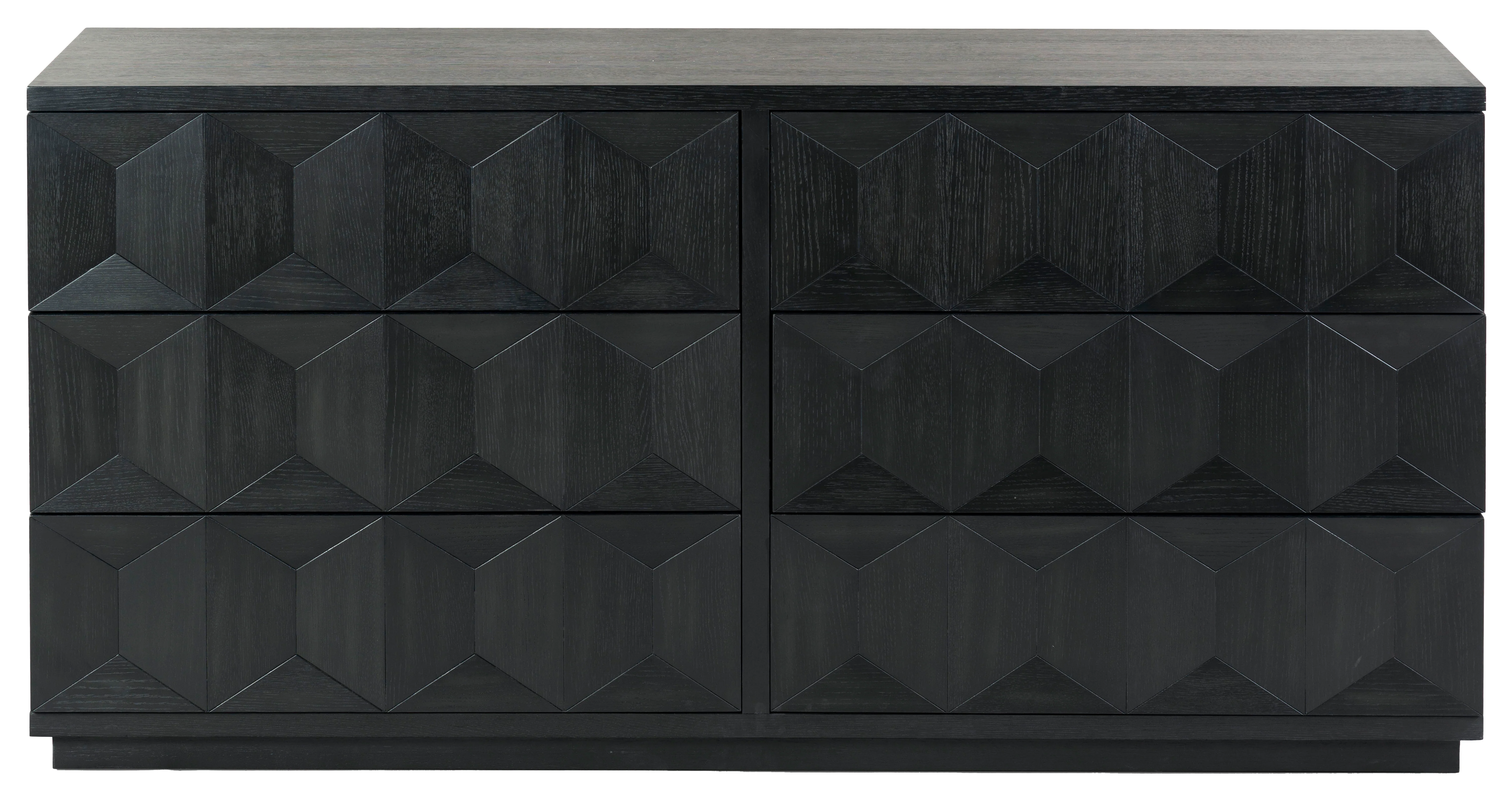 Deziree Wood 6 Drawer Dresser - Image 20