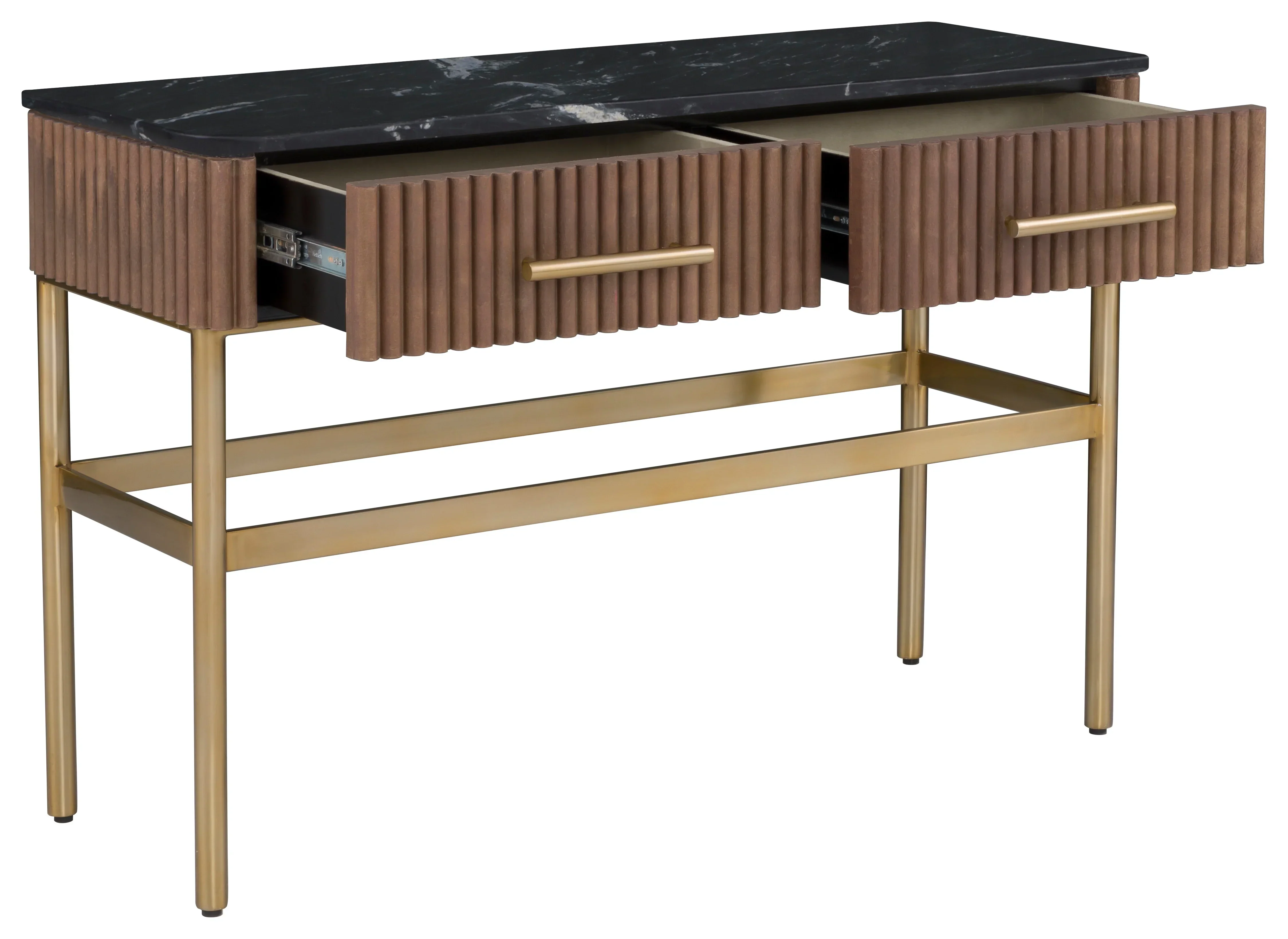 Dimitri Two Drawer Rectangular Console - Image 2