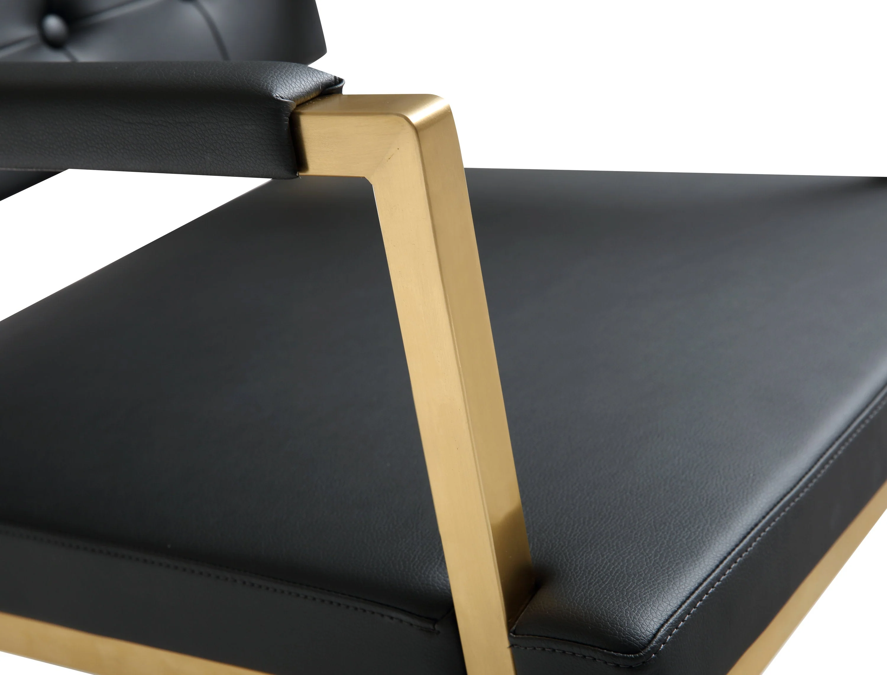 Director Black Gold Steel Barstool - Image 6