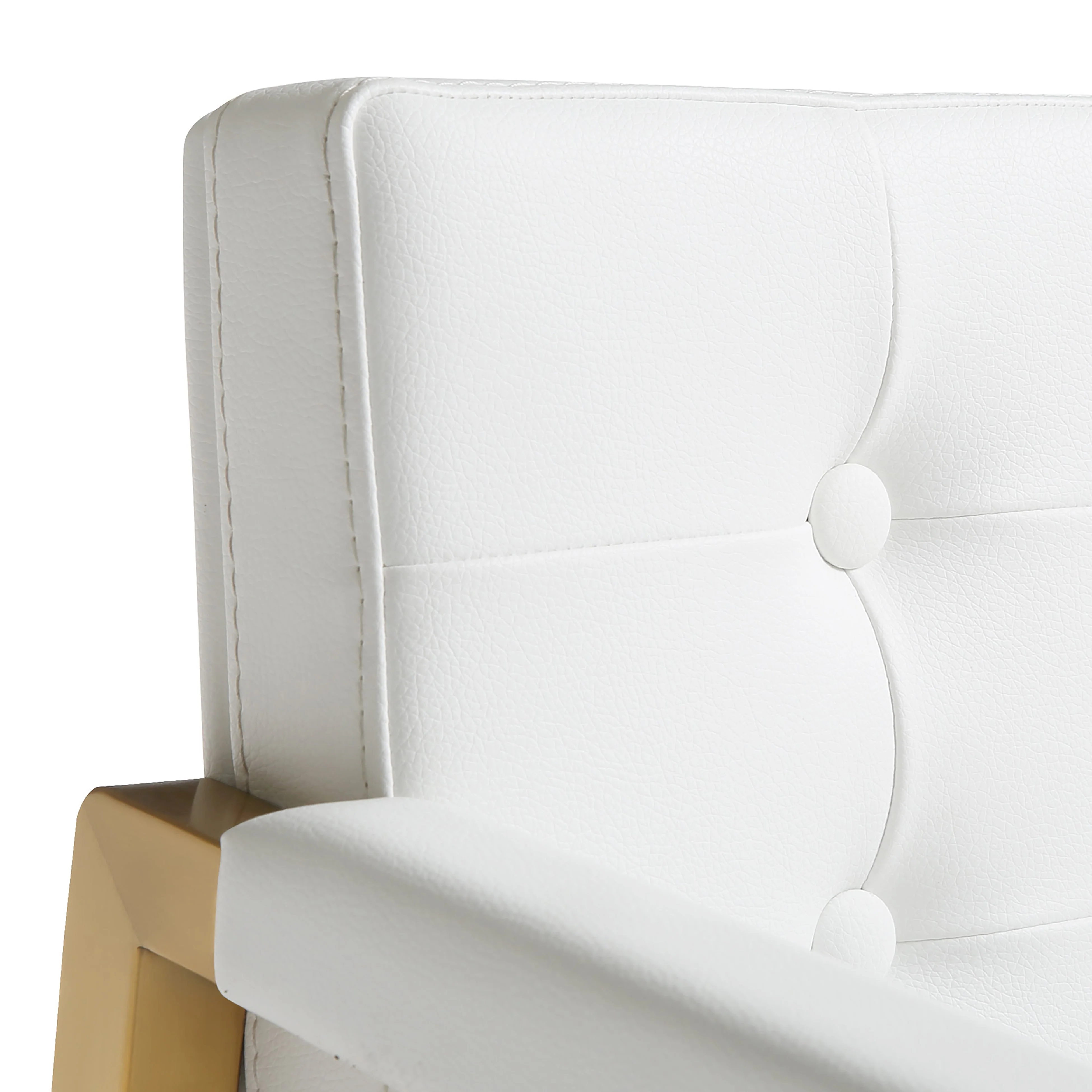 Director White Gold Steel Barstool - Image 6