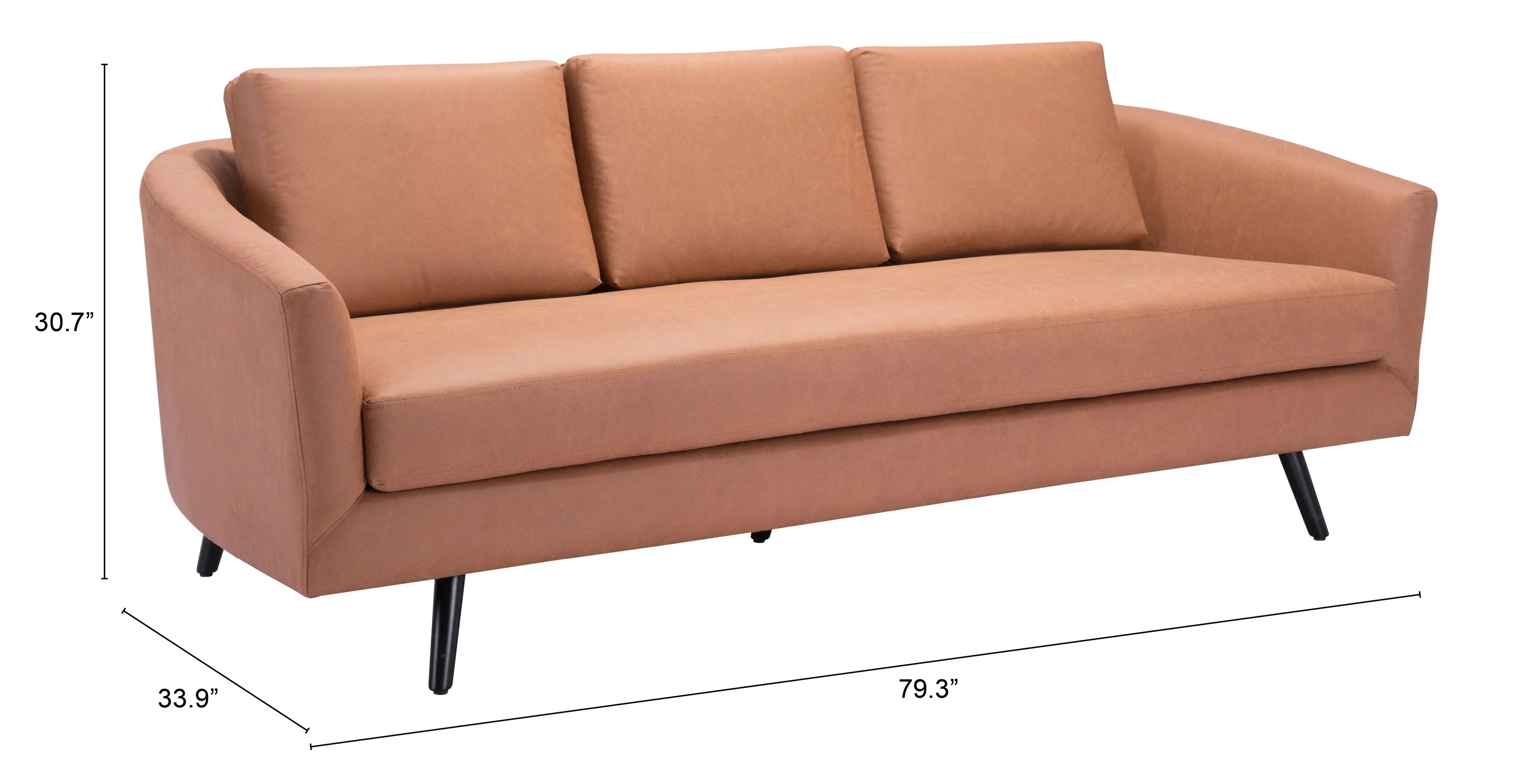 Divinity Sofa Brown - Image 6