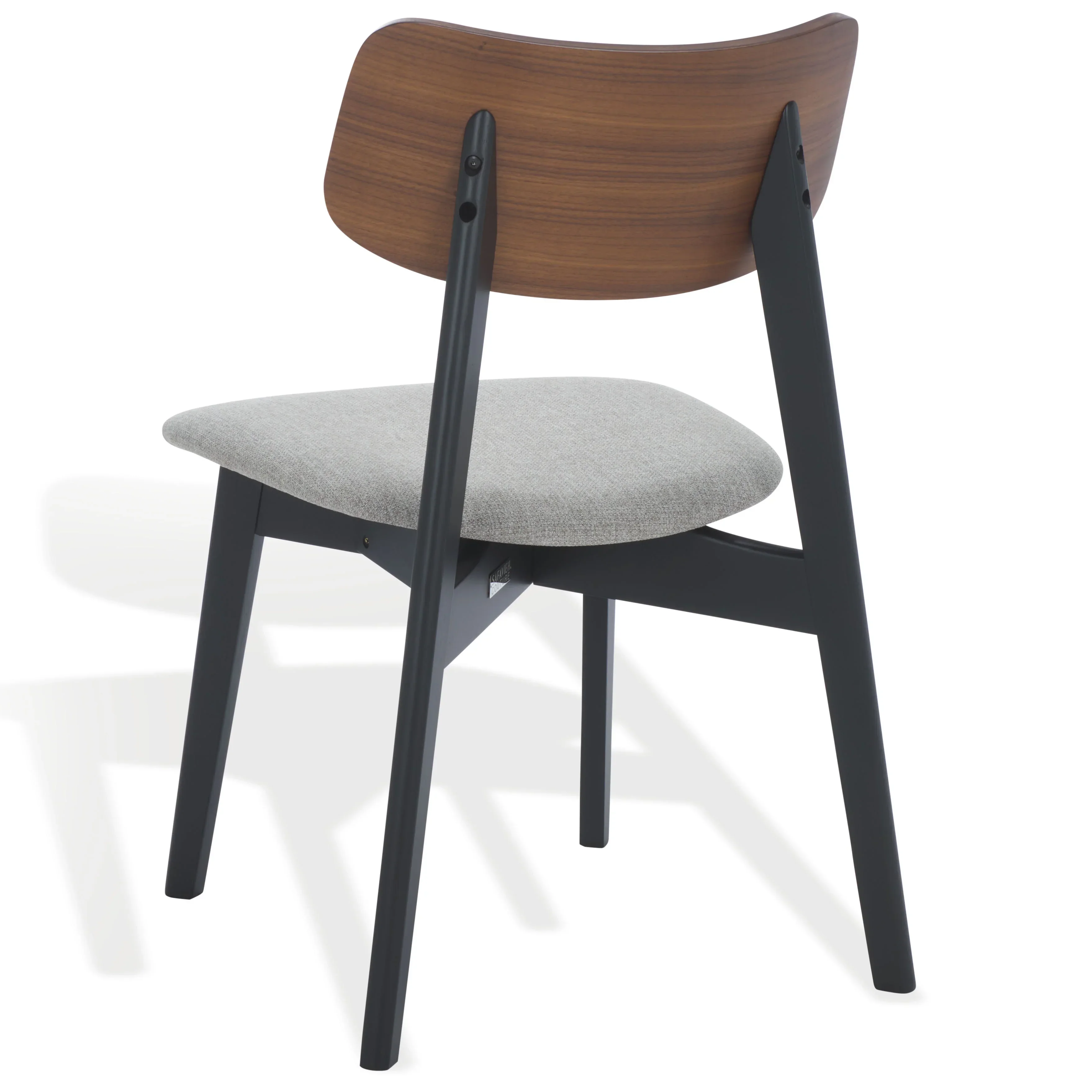 Divya Wood And Linen Dining Chair - Set of 2 - Image 15