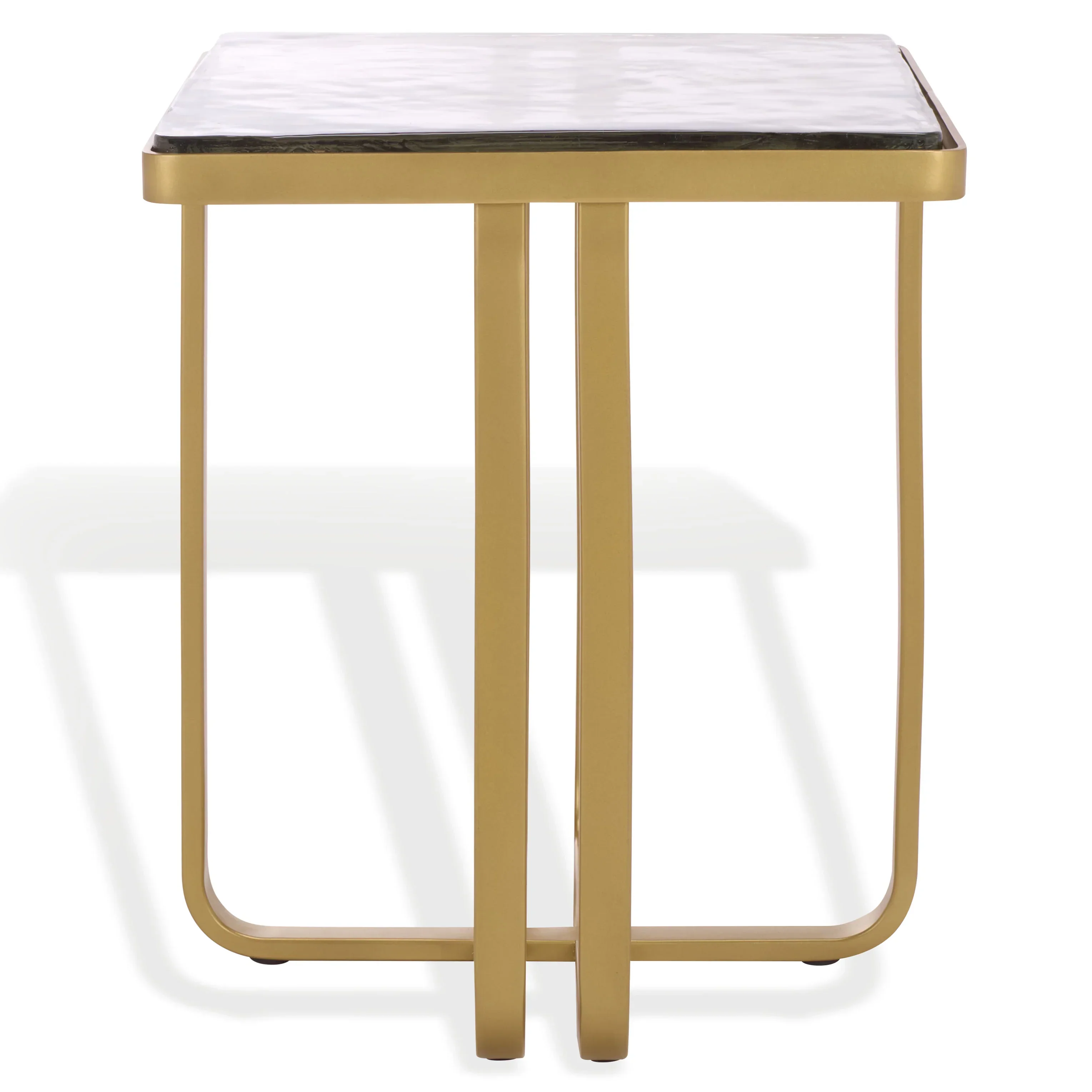 Dominic Cast Glass Top Accent Table - Image 7
