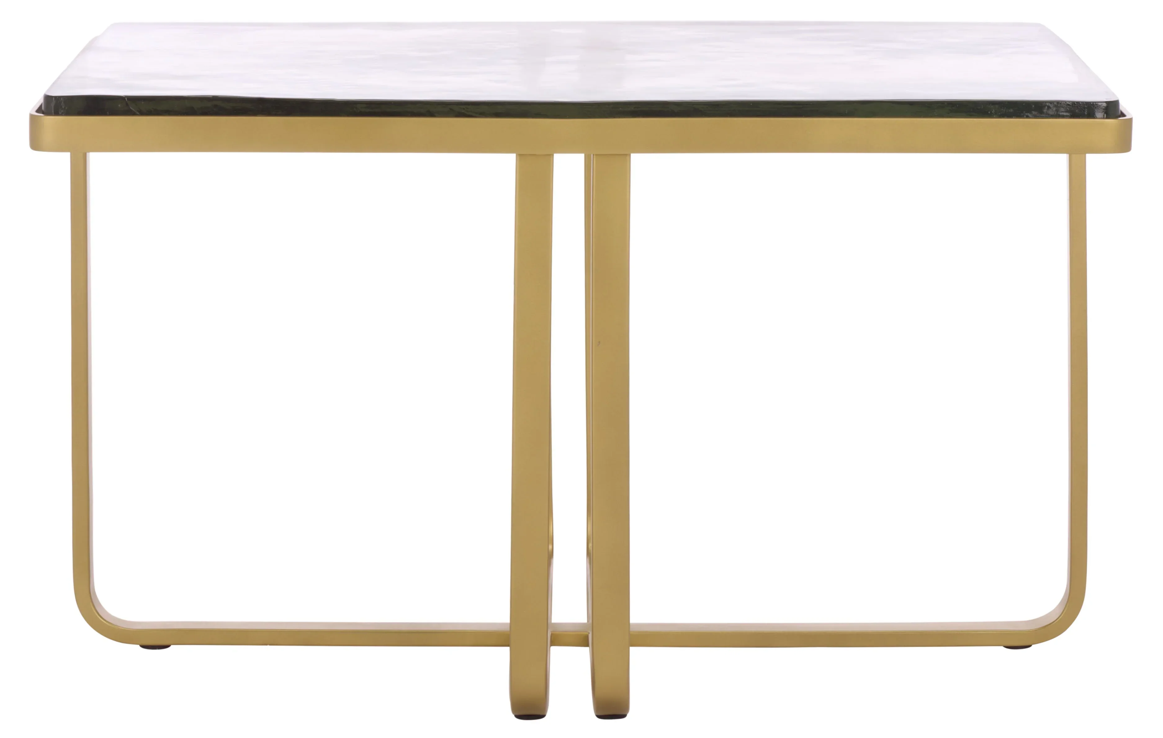 Dominic Cast Glass Top Coffee Table