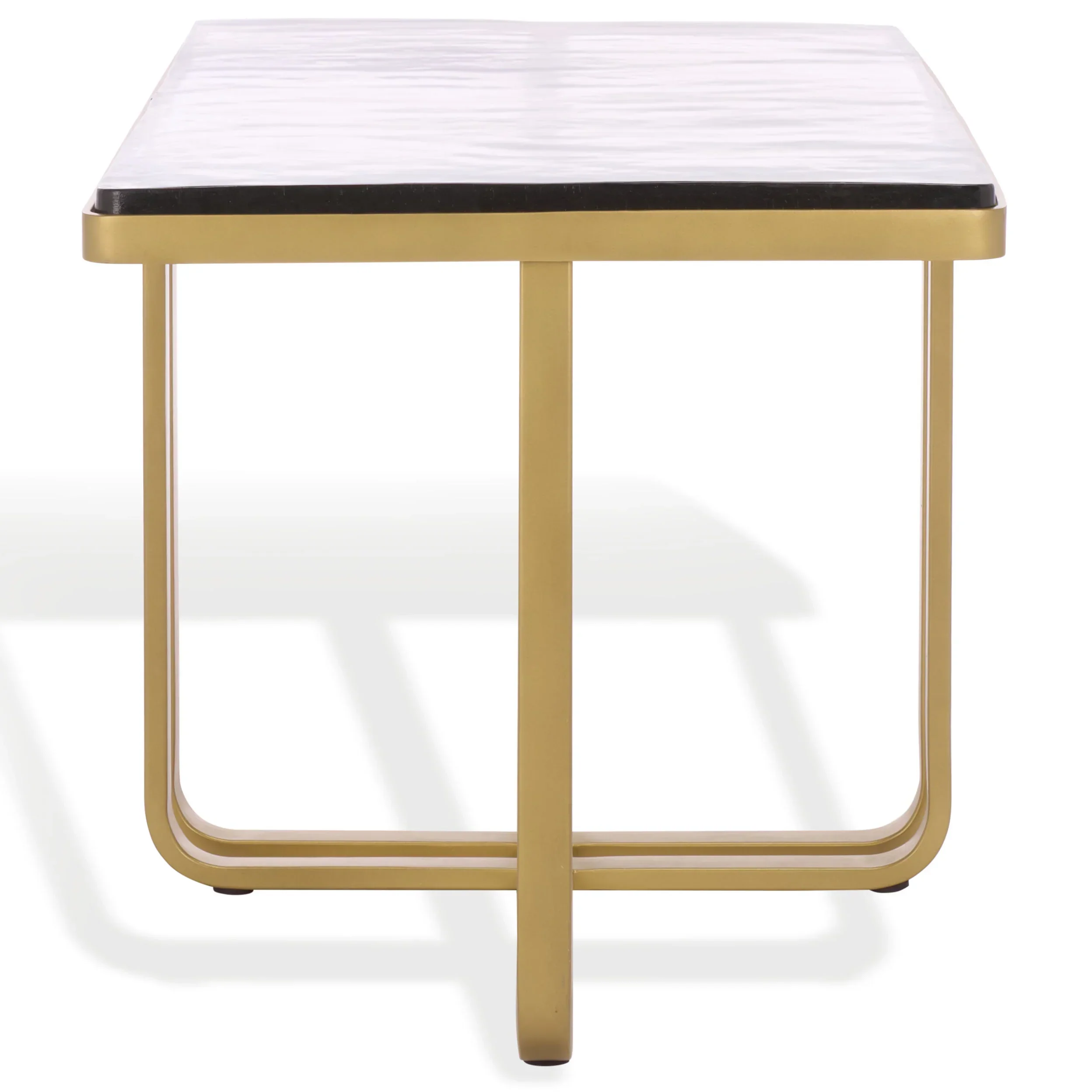 Dominic Cast Glass Top Coffee Table - Image 8