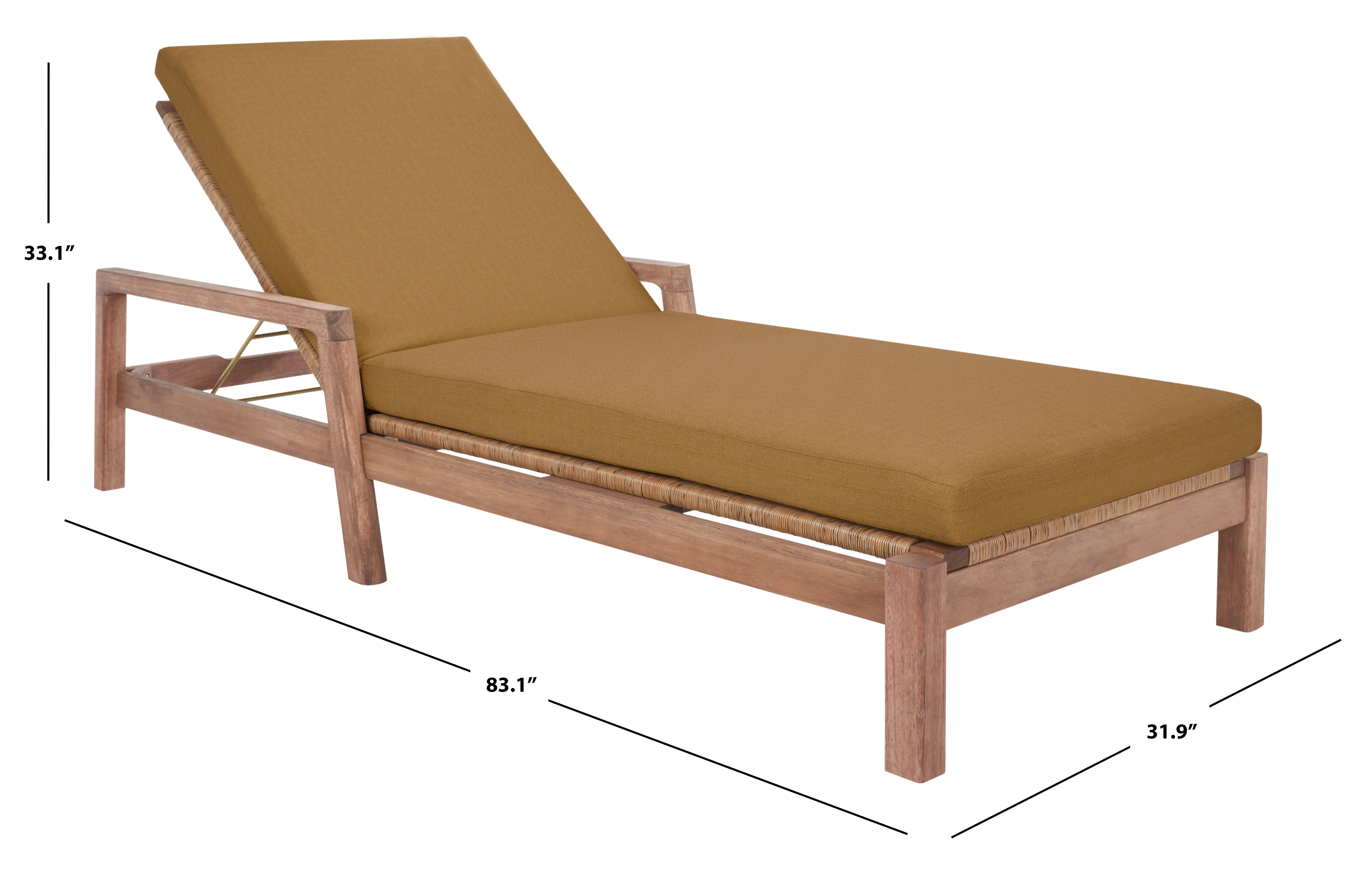 Donnamaria Wicker Sun Lounger - Image 17