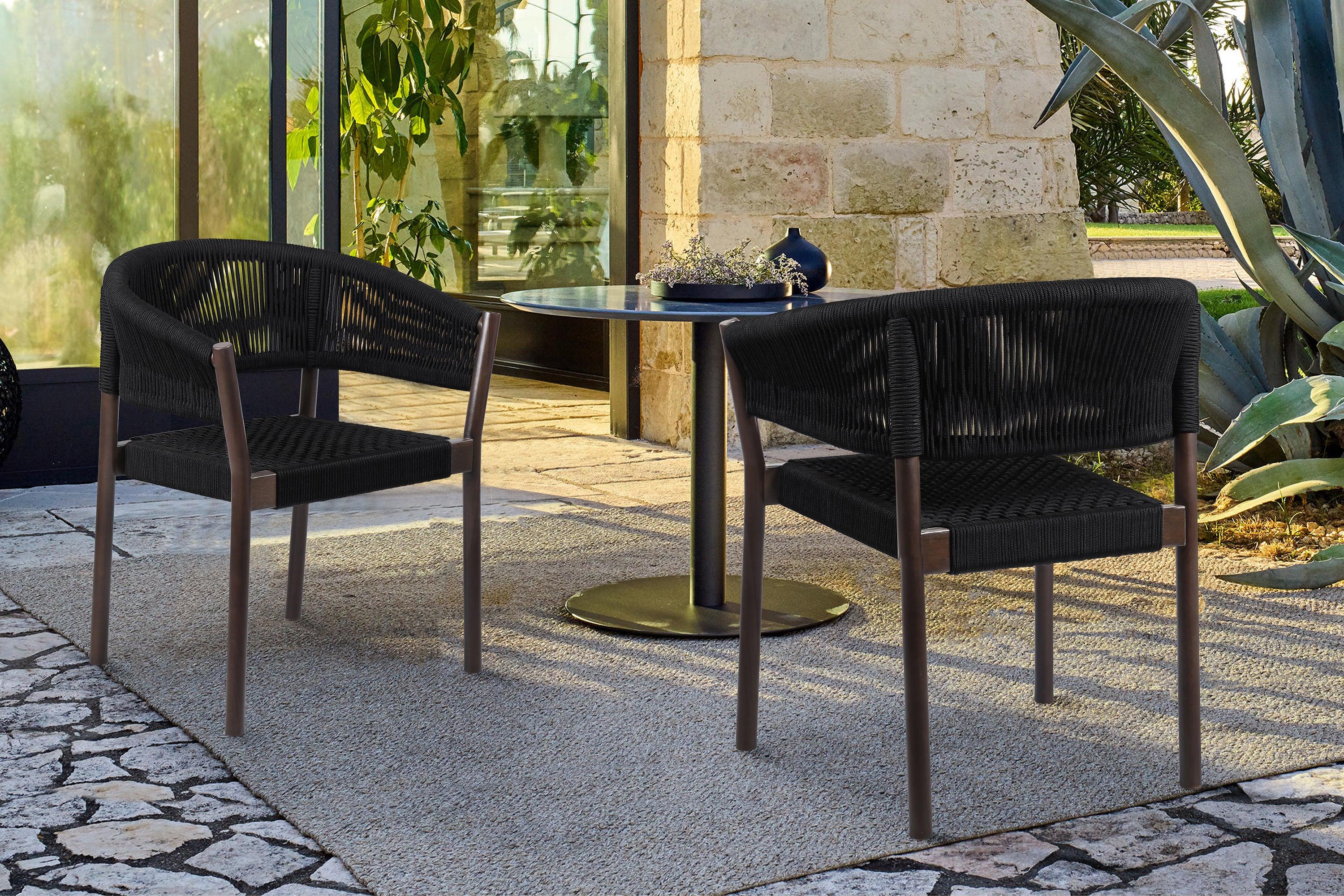 Doris Outdoor Dining Chair - Set of 2 - Image 2