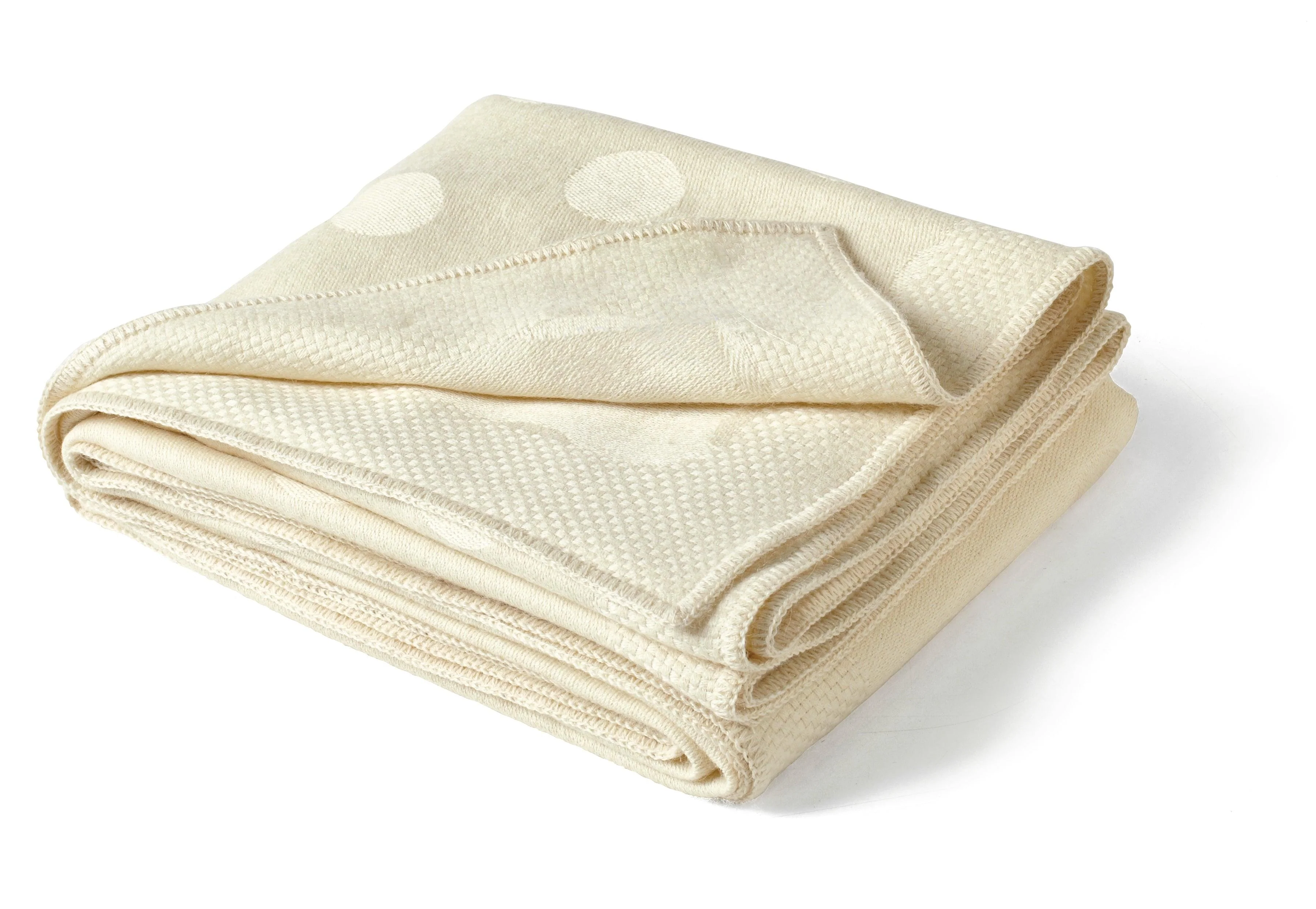 Dots Baby Alpaca Throw - Image 4