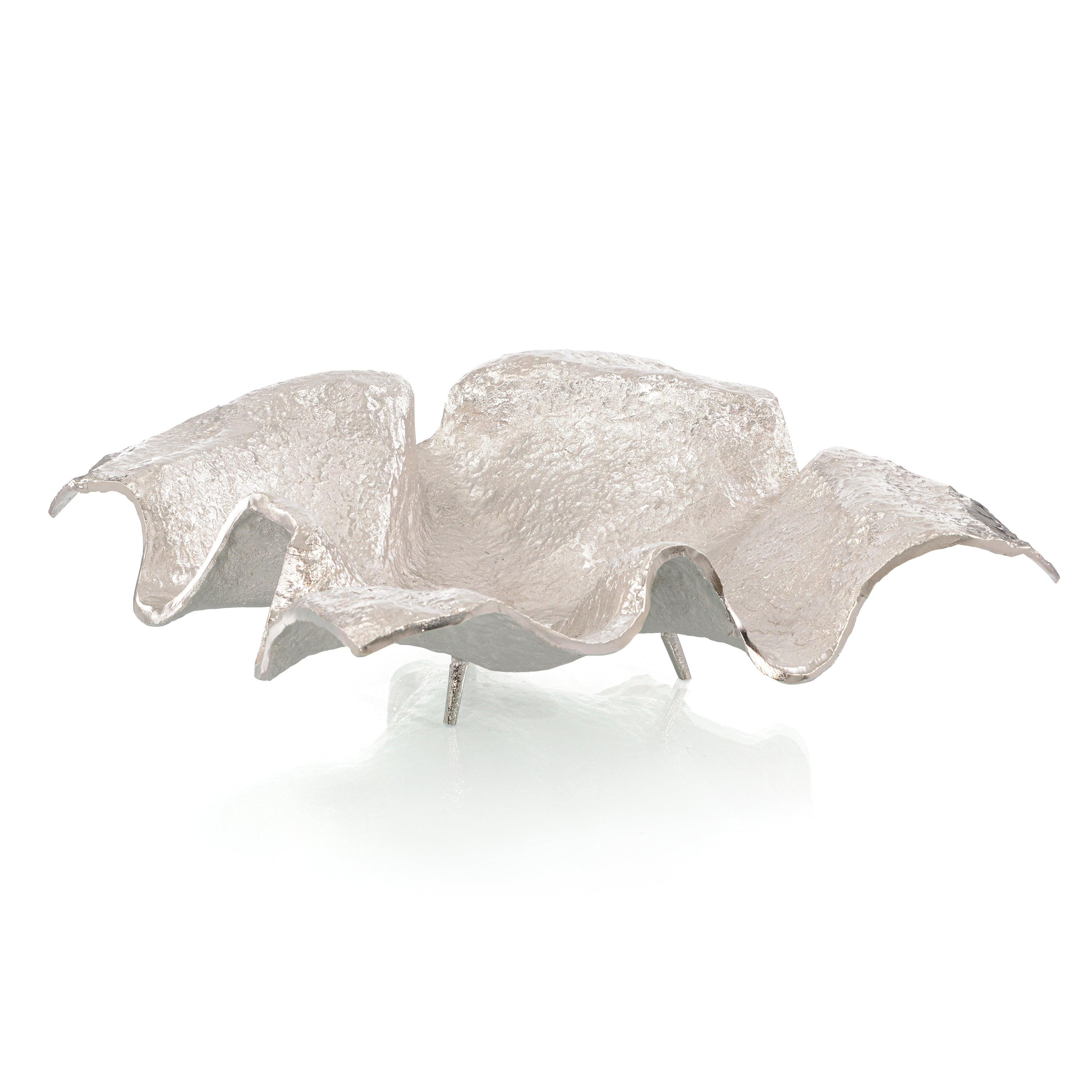 Draped Fabric Square Bowl